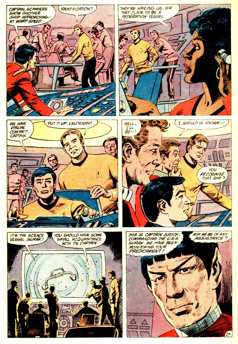 Read online Star Trek (1984) comic -  Issue #33 - 26