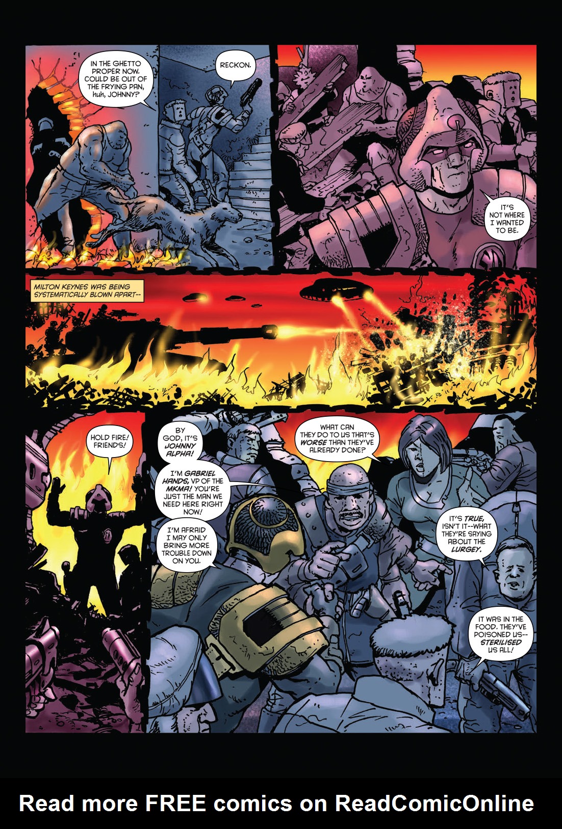 Read online Strontium Dog: The Life and Death of Johnny Alpha: Dogs of War comic -  Issue # TPB - 42