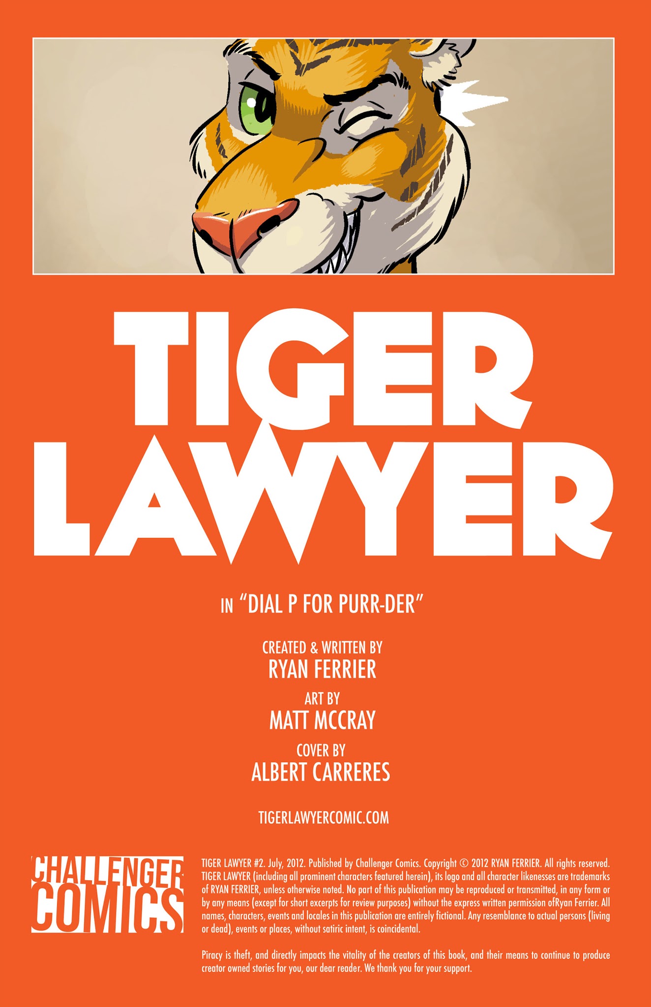 Read online Tiger Lawyer comic -  Issue #2 - 2