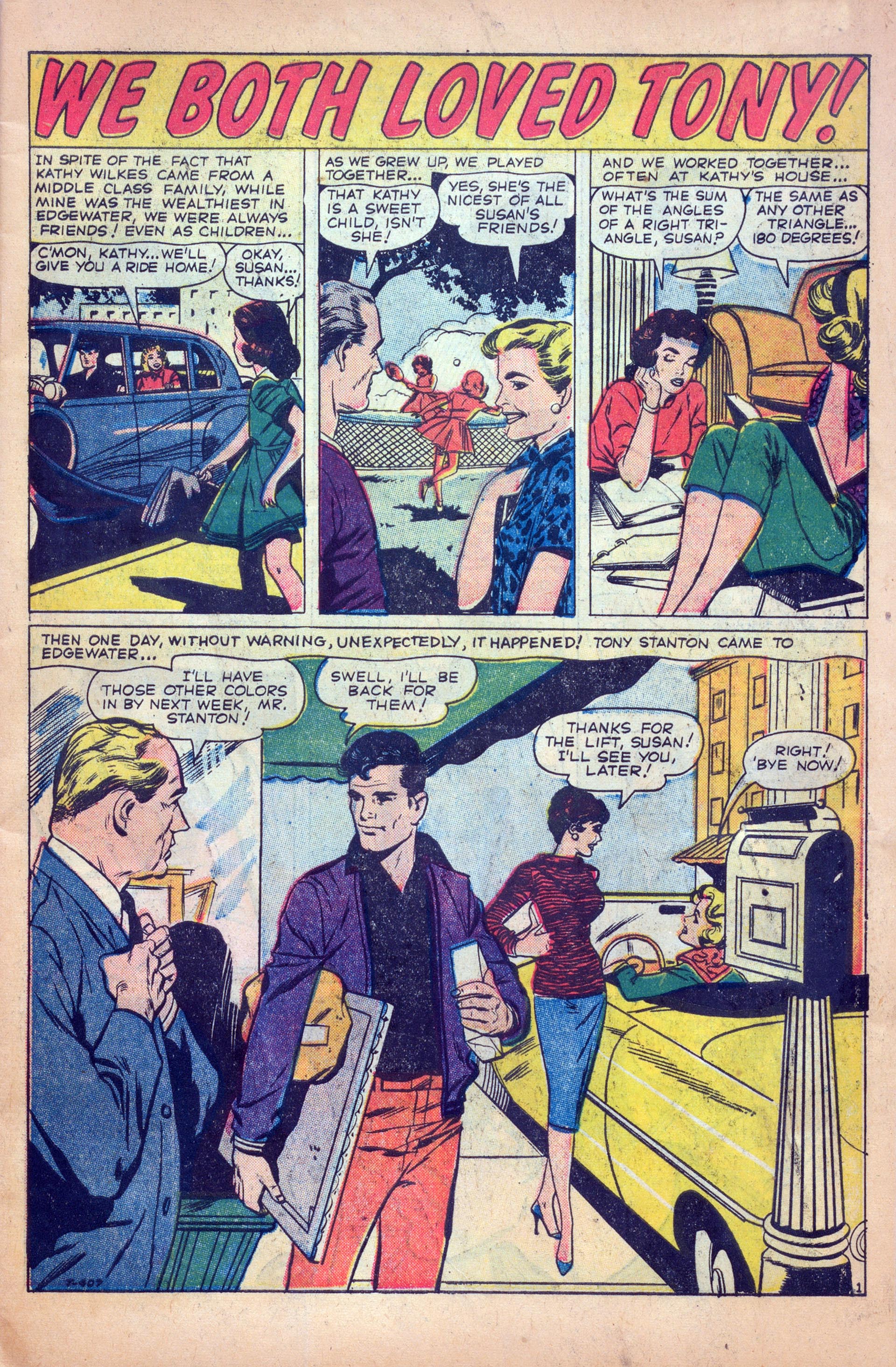 Read online Love Romances comic -  Issue #84 - 3