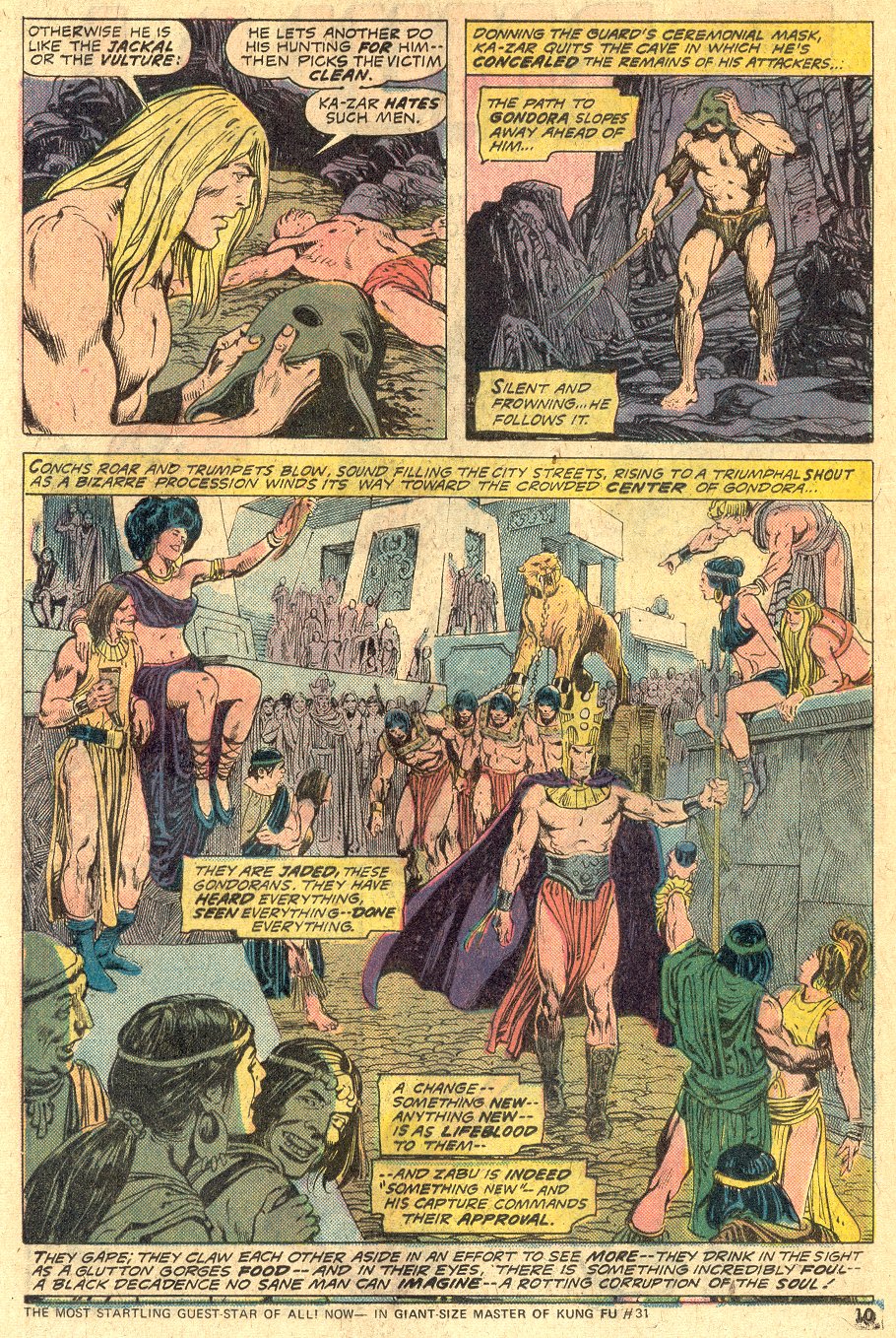 Read online Ka-Zar comic -  Issue #8 - 7