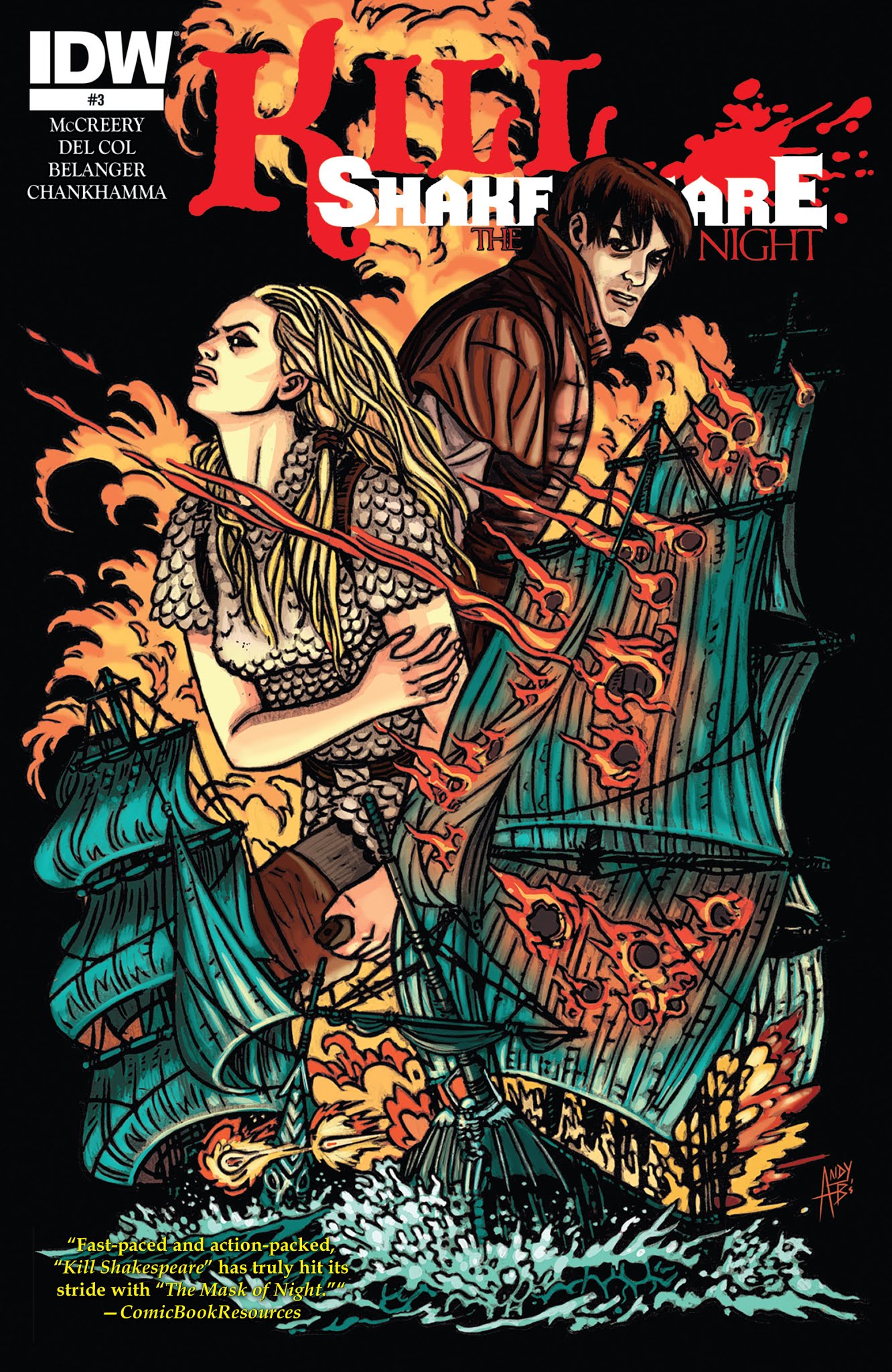 Read online Kill Shakespeare: The Mask of Night comic -  Issue #3 - 1