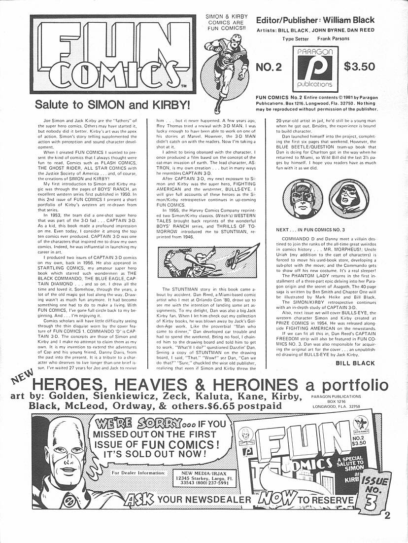 Read online Fun Comics comic -  Issue #2 - 2