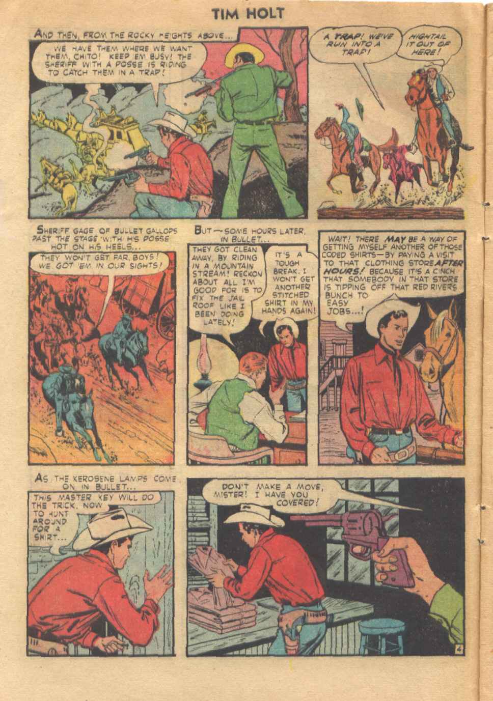 Read online Tim Holt comic -  Issue #26 - 5