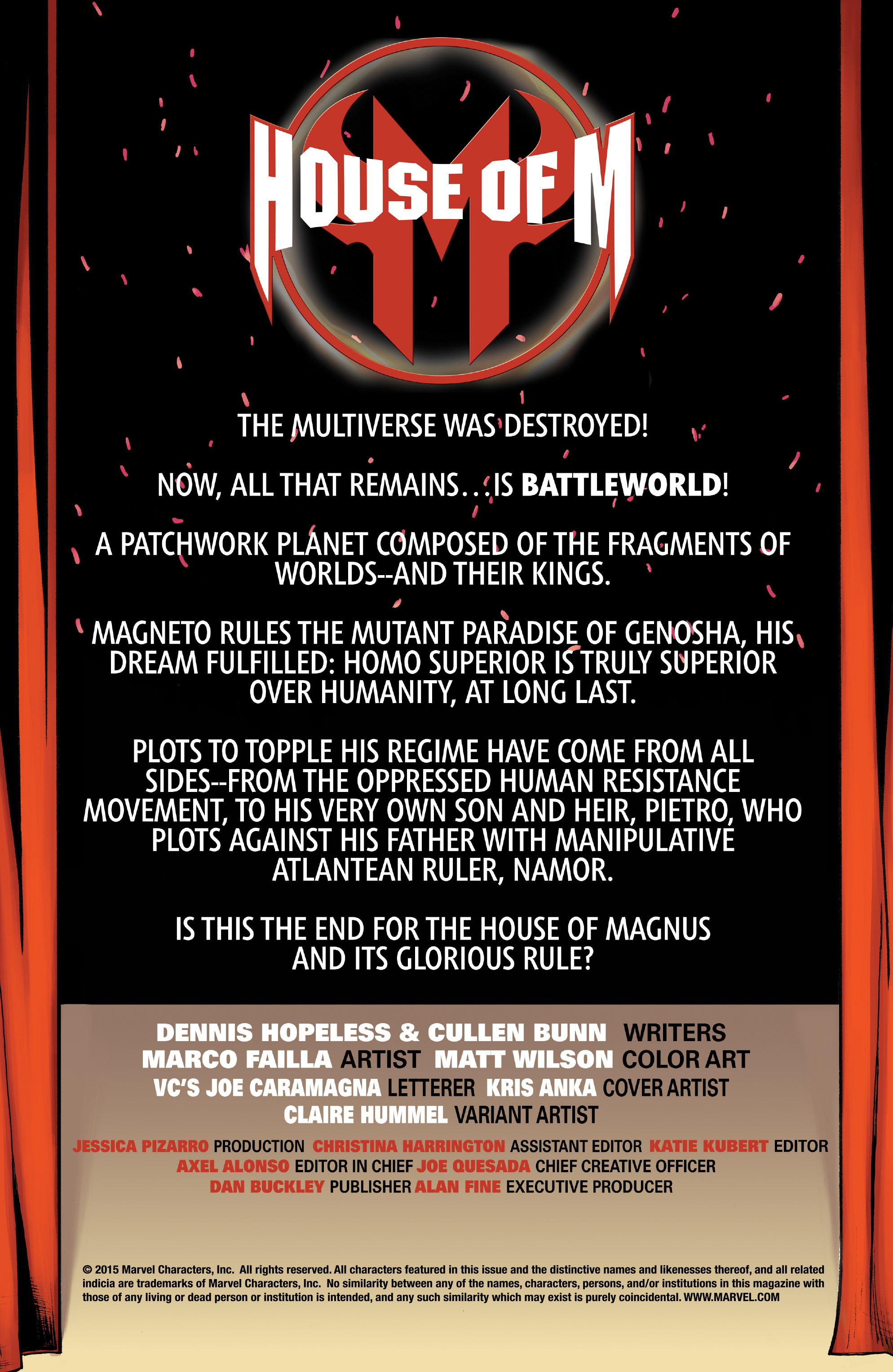 Read online House of M (2015) comic -  Issue #2 - 2