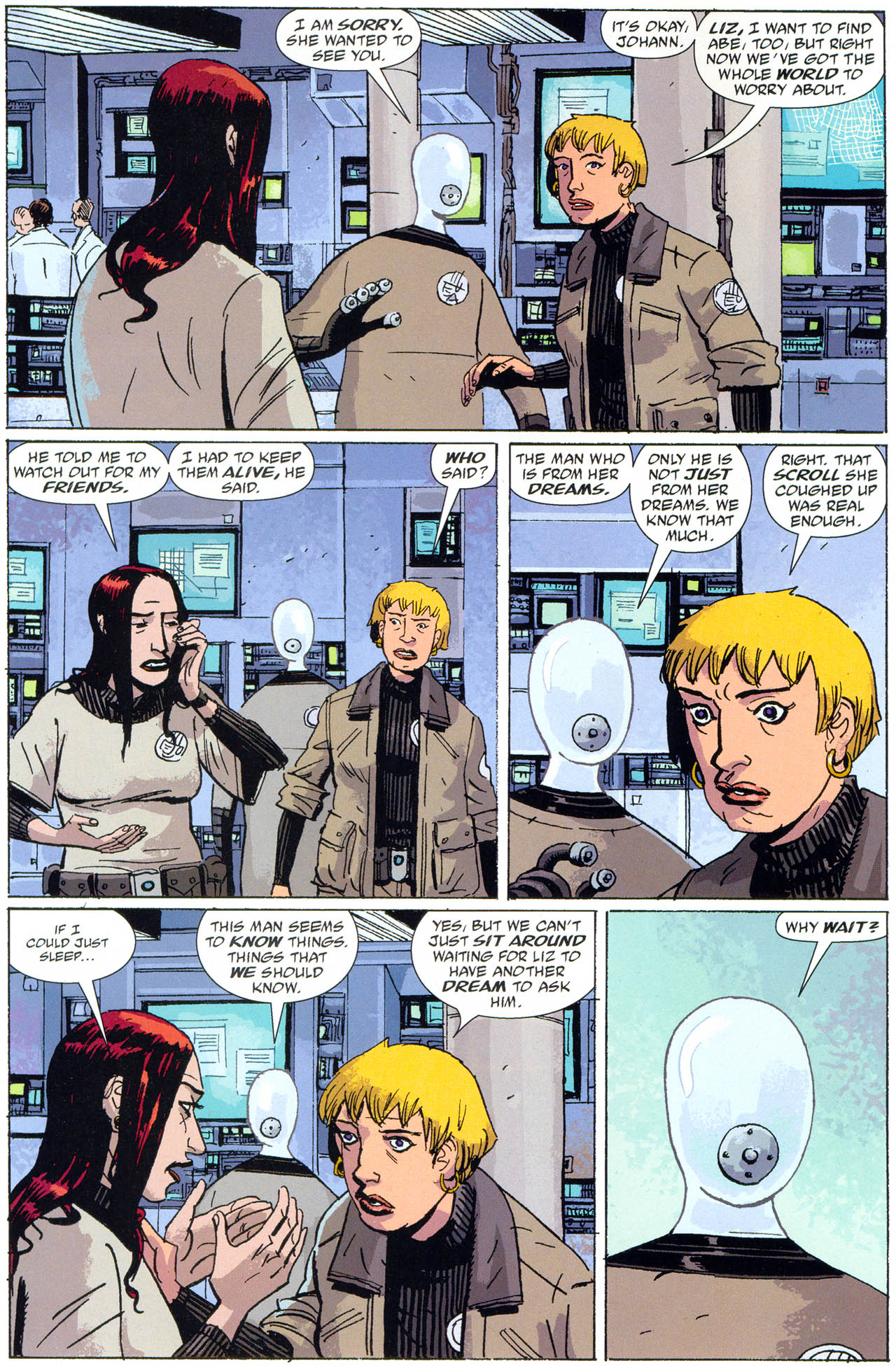 Read online B.P.R.D.: The Black Flame comic -  Issue #5 - 7