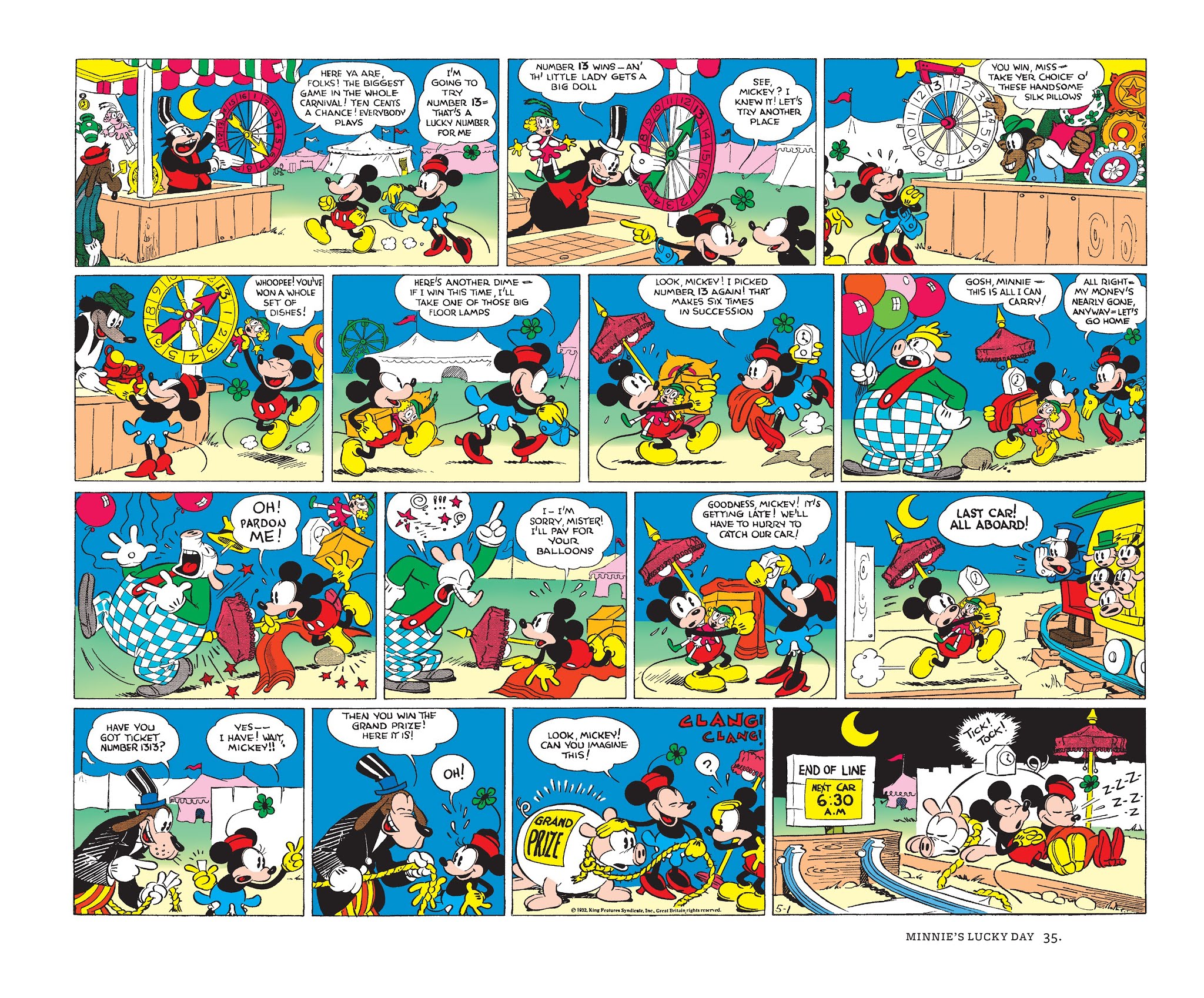 Read online Walt Disney's Mickey Mouse Color Sundays comic -  Issue # TPB 1 (Part 1) - 35