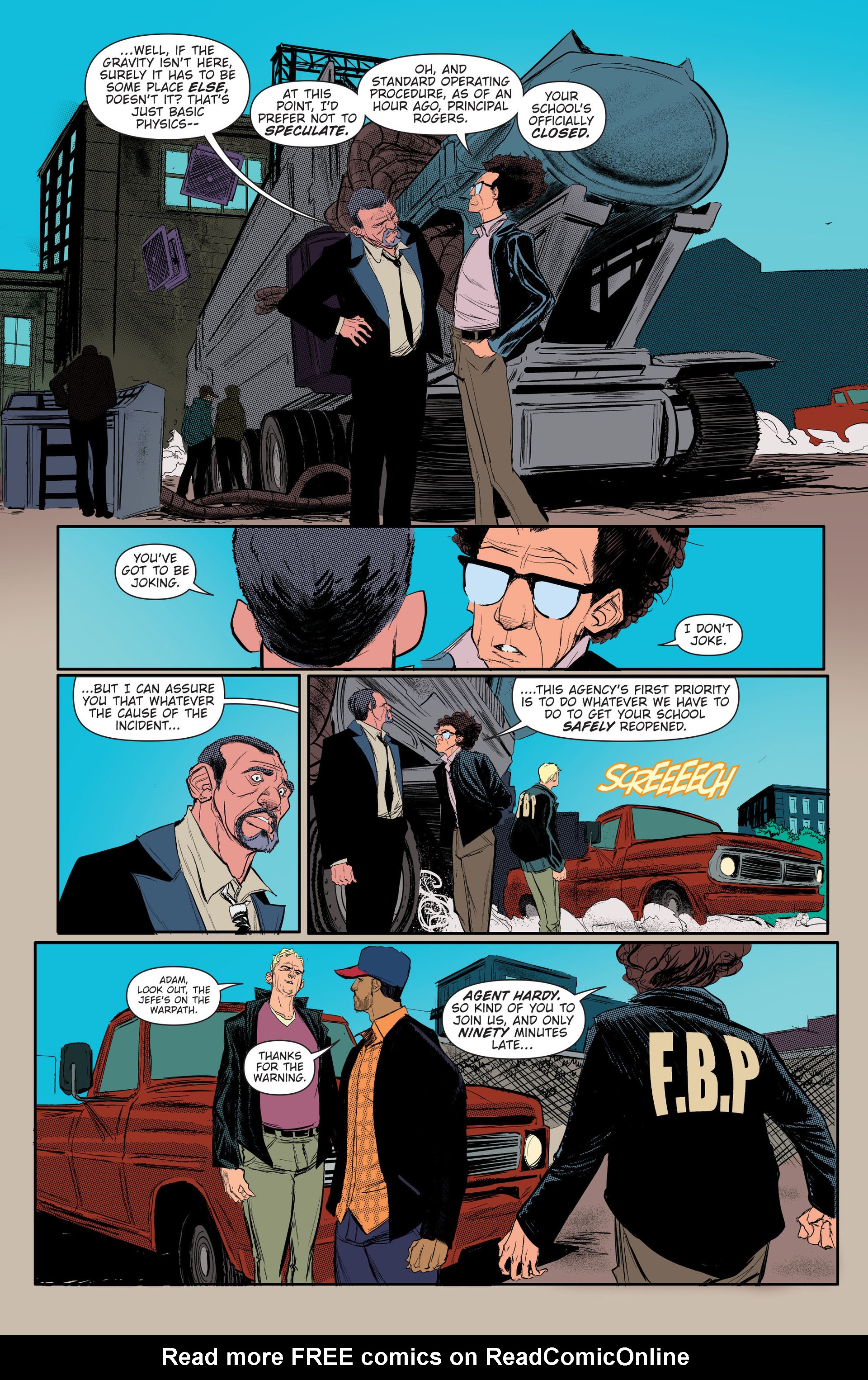 Read online FBP: Federal Bureau of Physics comic -  Issue #1 - 9