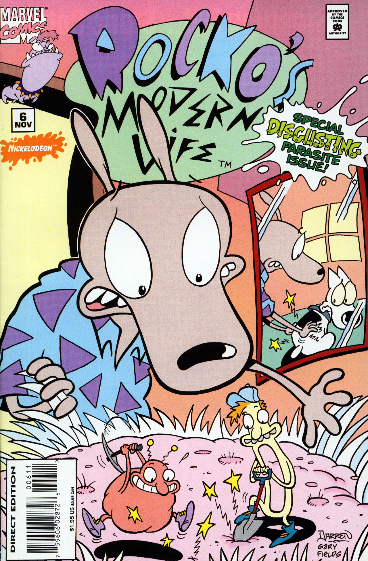 Read online Rocko's Modern Life comic -  Issue #6 - 1