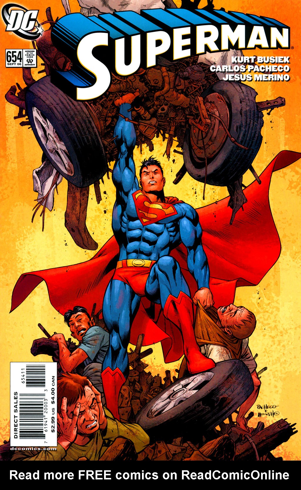 Read online Superman (1939) comic -  Issue #654 - 1