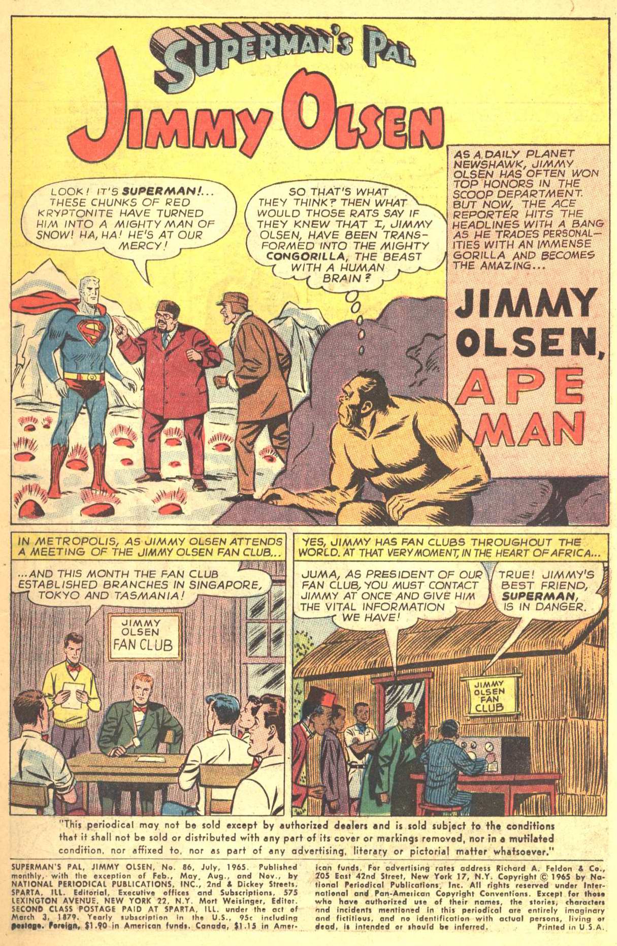 Supermans Pal Jimmy Olsen 86 Page 2