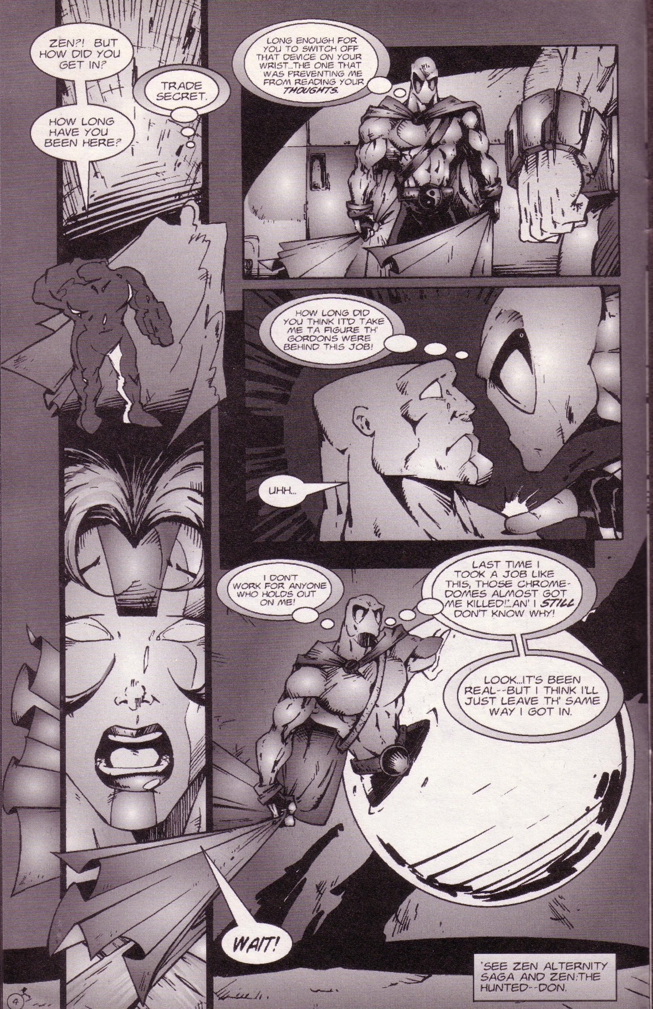 Read online Zen Intergalactic Ninja: Starquest comic -  Issue #2 - 6