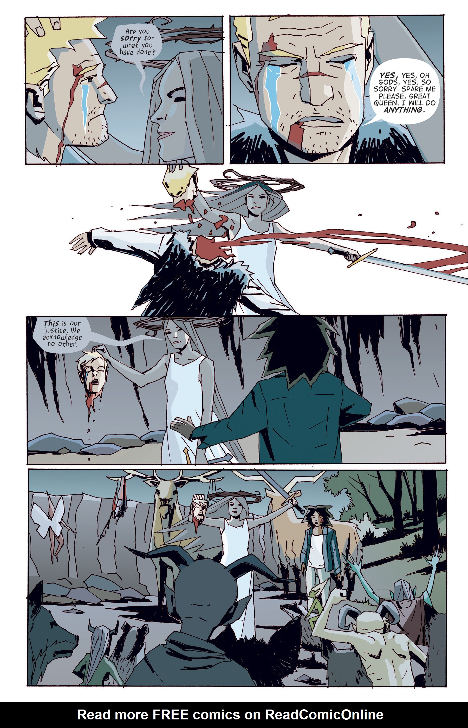 Read online Nicnevin and the Bloody Queen comic -  Issue # TPB - 112