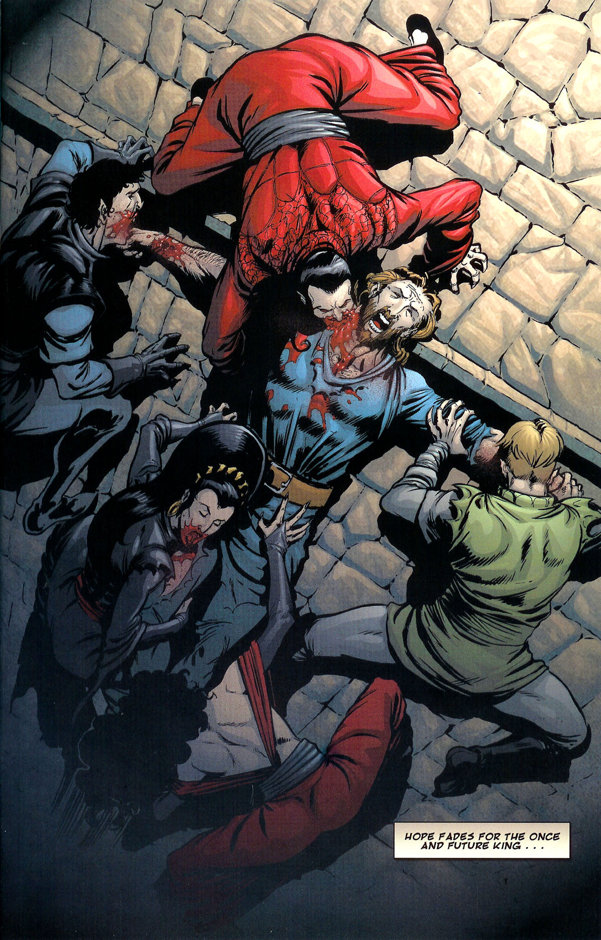 Read online Dracula vs King Arthur comic -  Issue #4 - 3