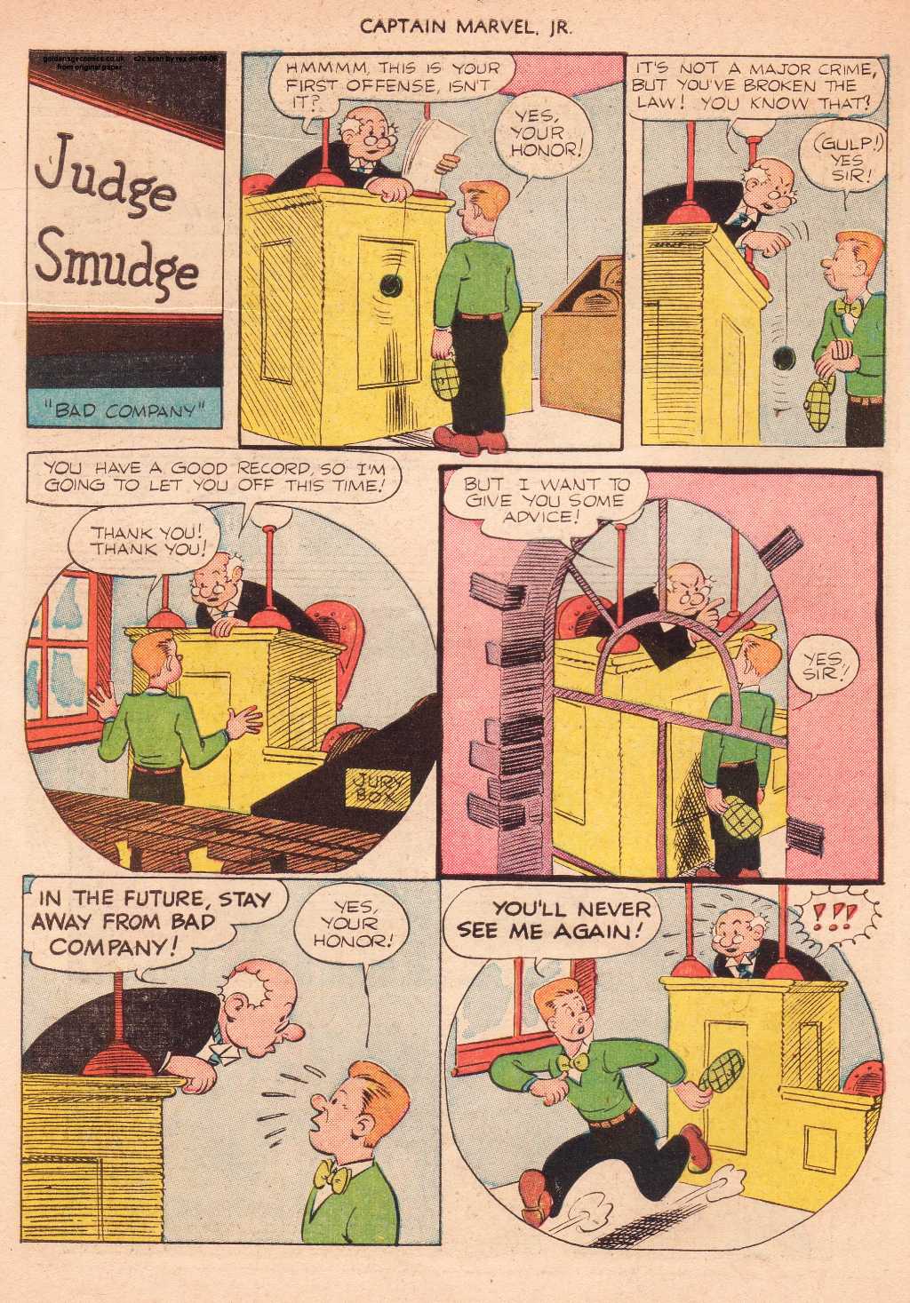 Read online Captain Marvel, Jr. comic -  Issue #87 - 35