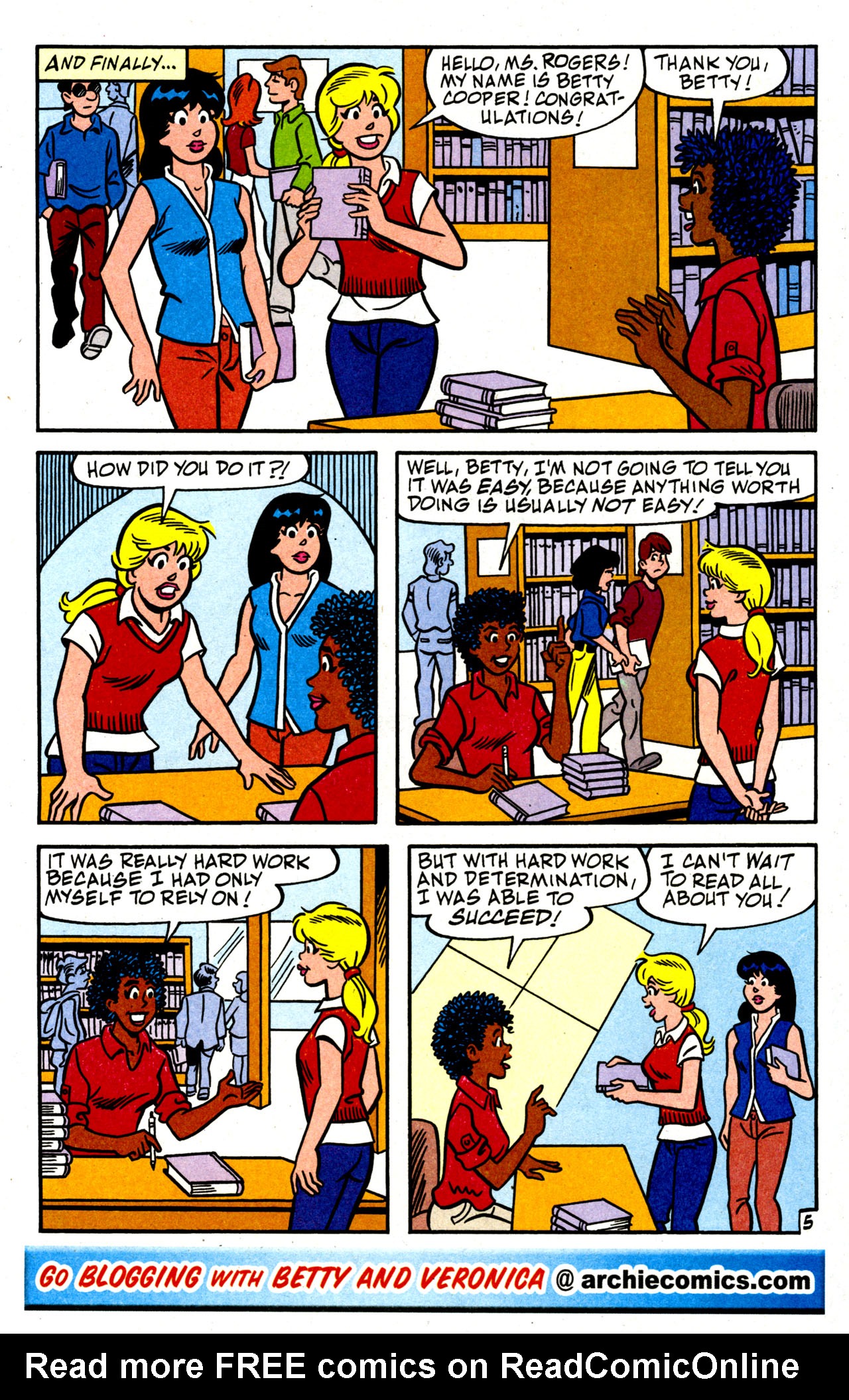 Read online Betty and Veronica (1987) comic -  Issue #226 - 6