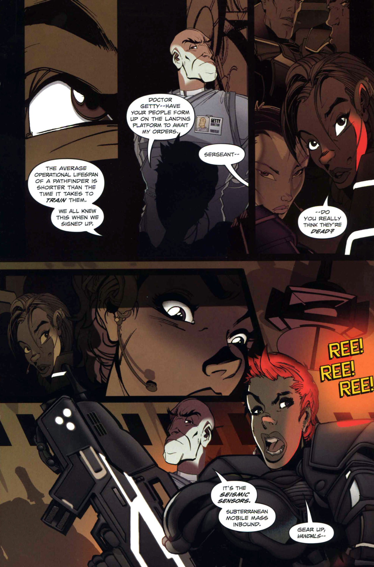 Read online Starship Troopers (2007) comic -  Issue #7 - 13