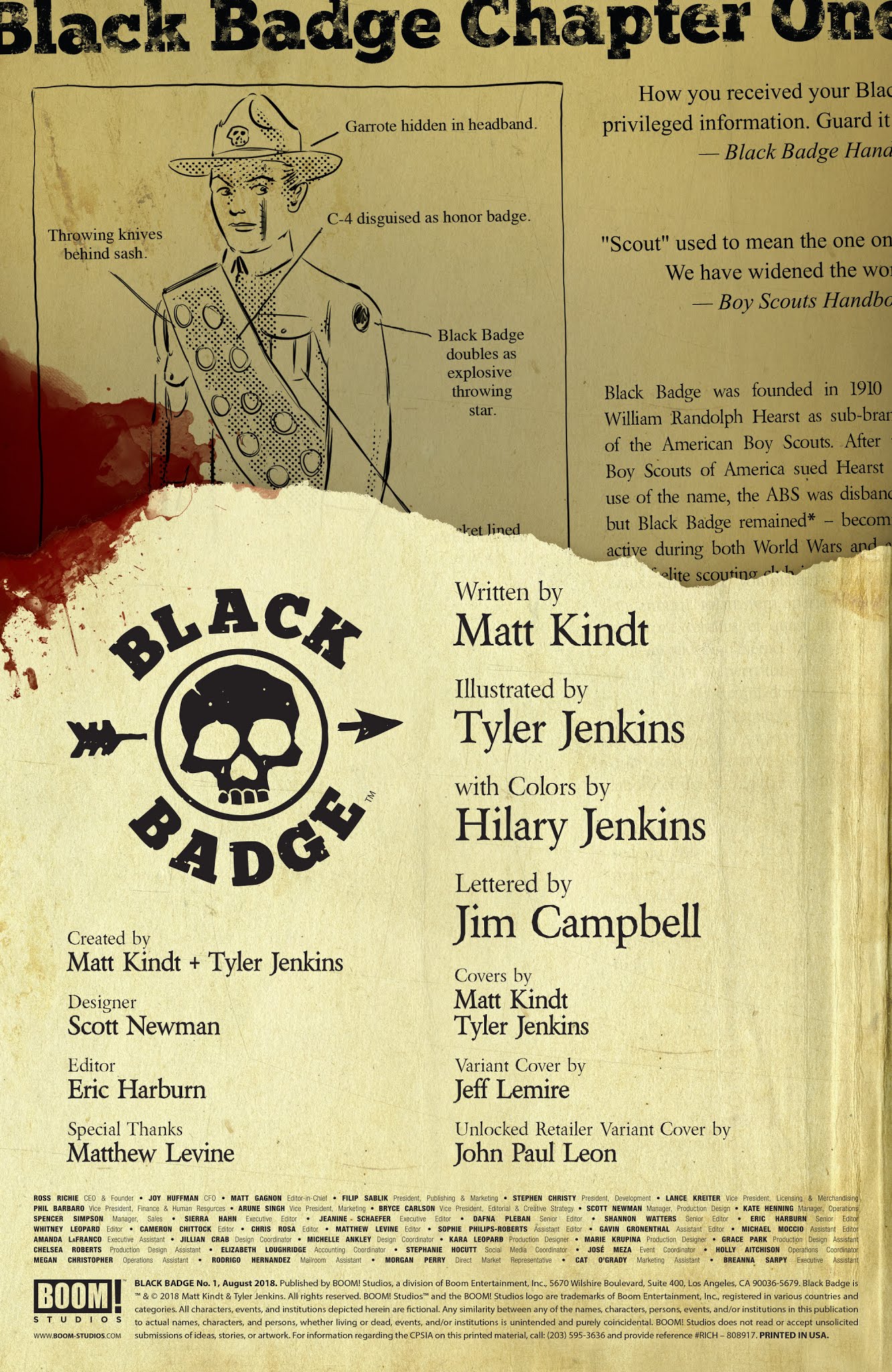 Read online Black Badge comic -  Issue #1 - 2