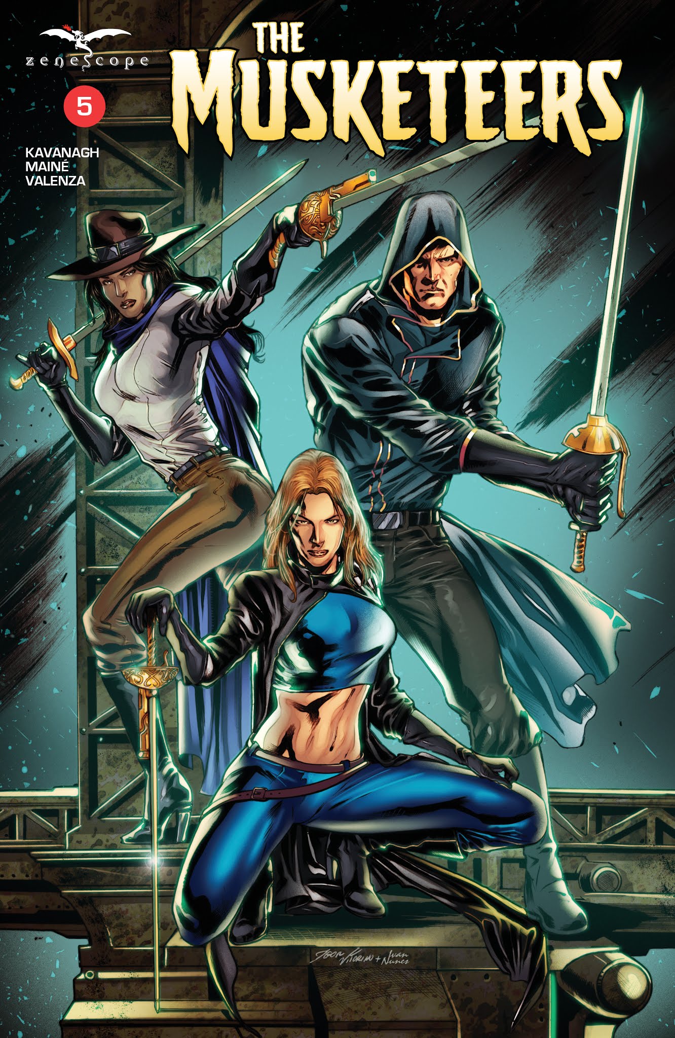 Read online The Musketeers comic -  Issue #5 - 1