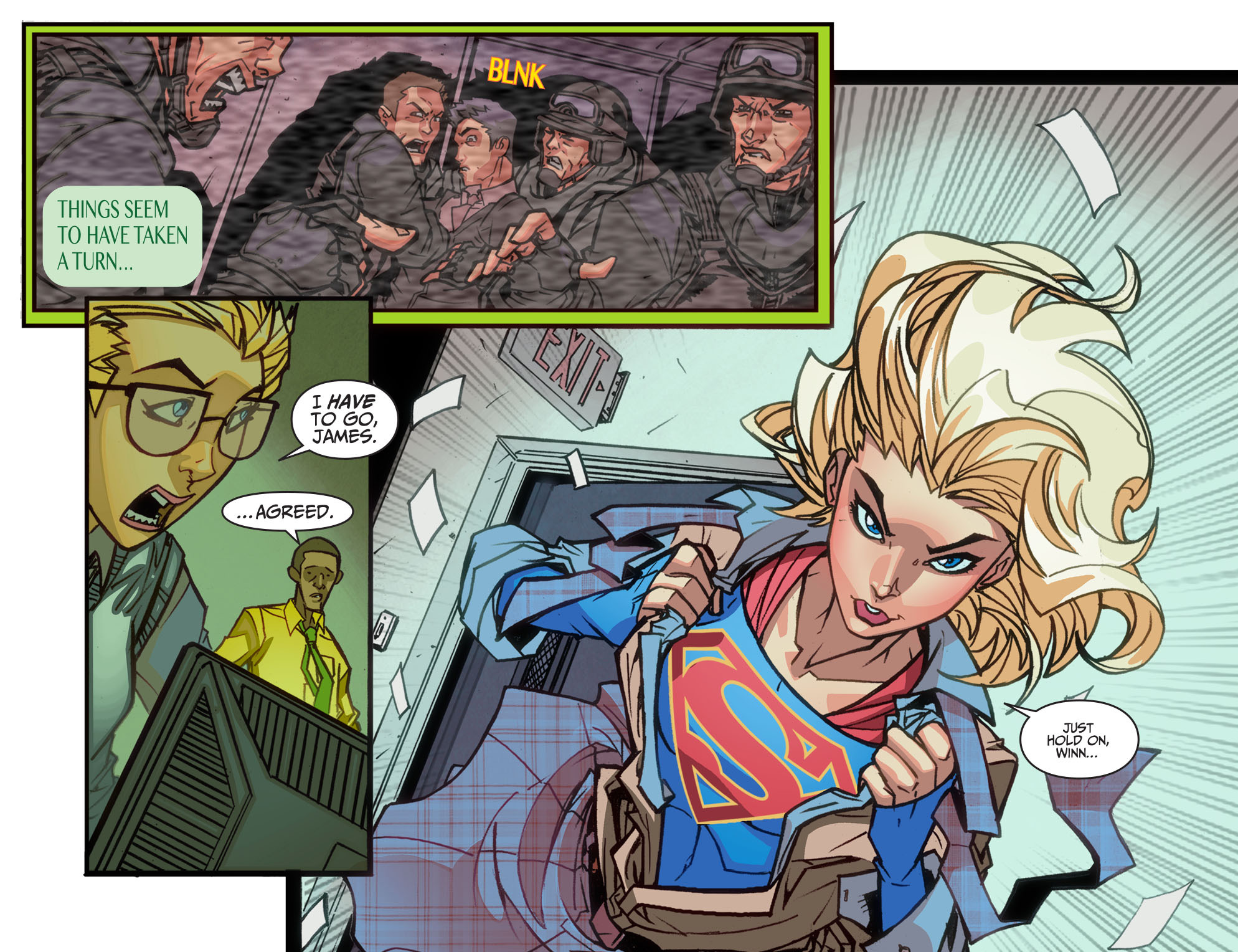 Read online Adventures of Supergirl comic -  Issue #4 - 16
