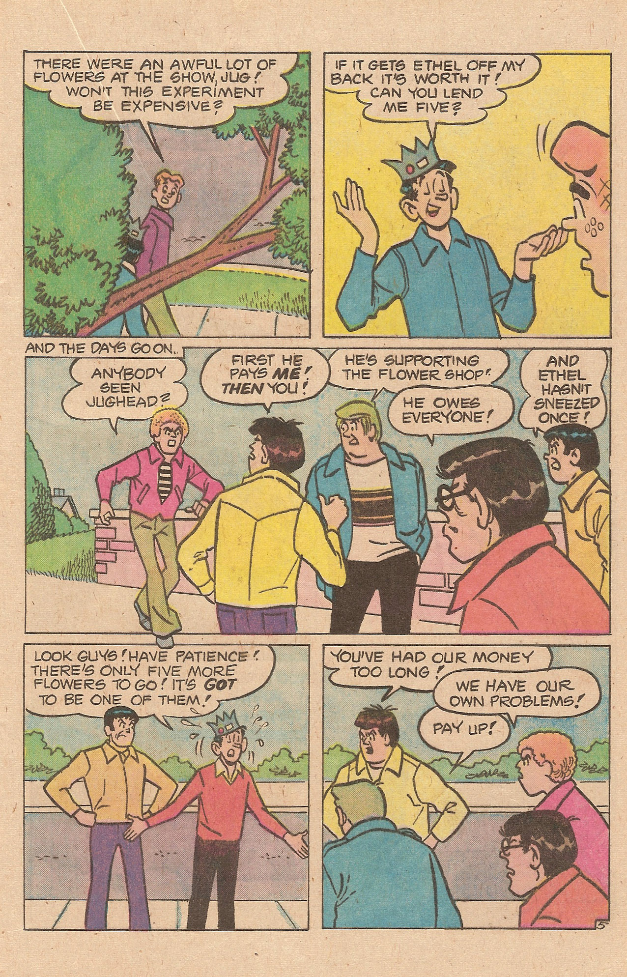 Read online Jughead (1965) comic -  Issue #277 - 17