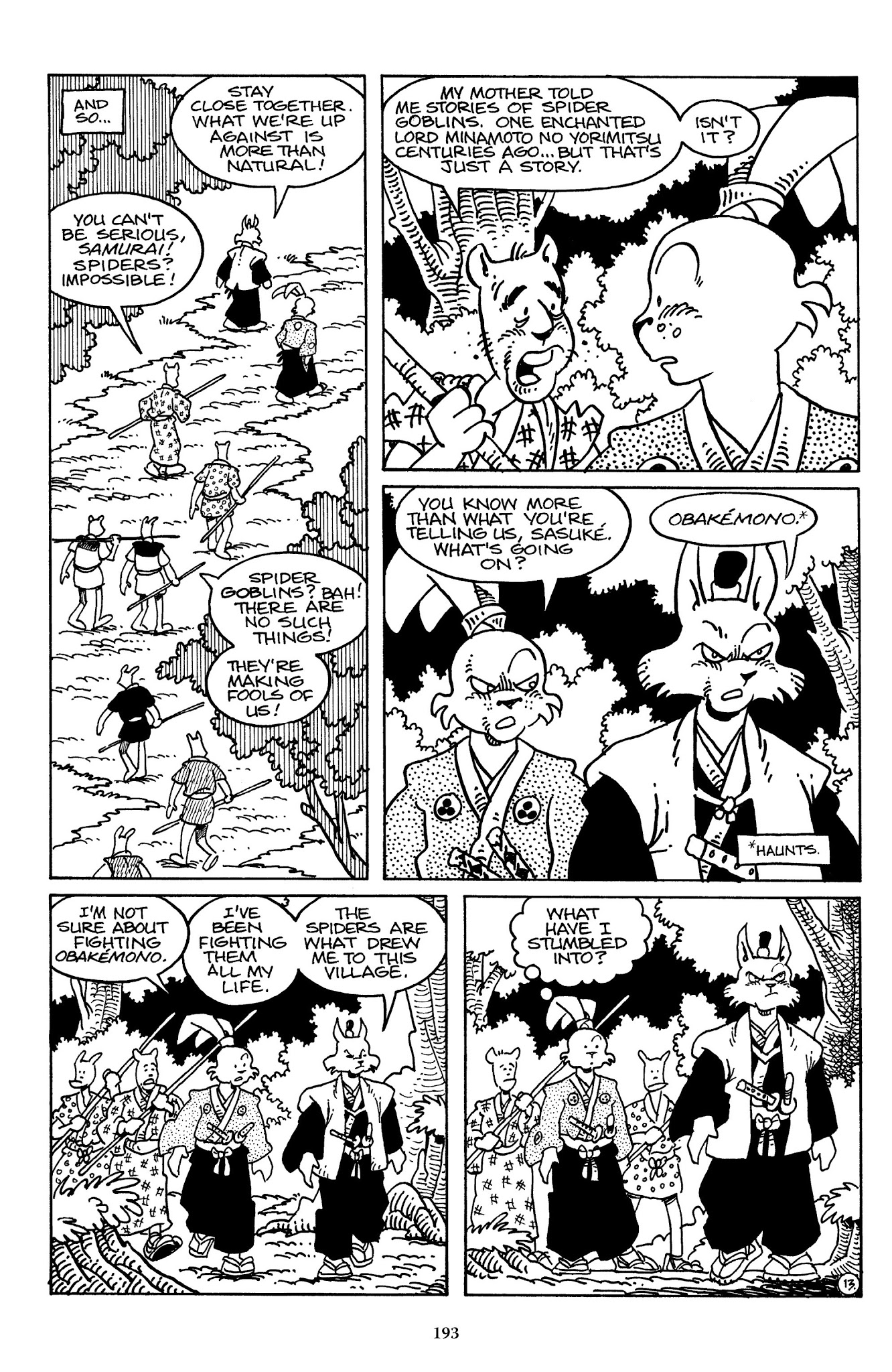 Read online The Usagi Yojimbo Saga comic -  Issue # TPB 3 - 191