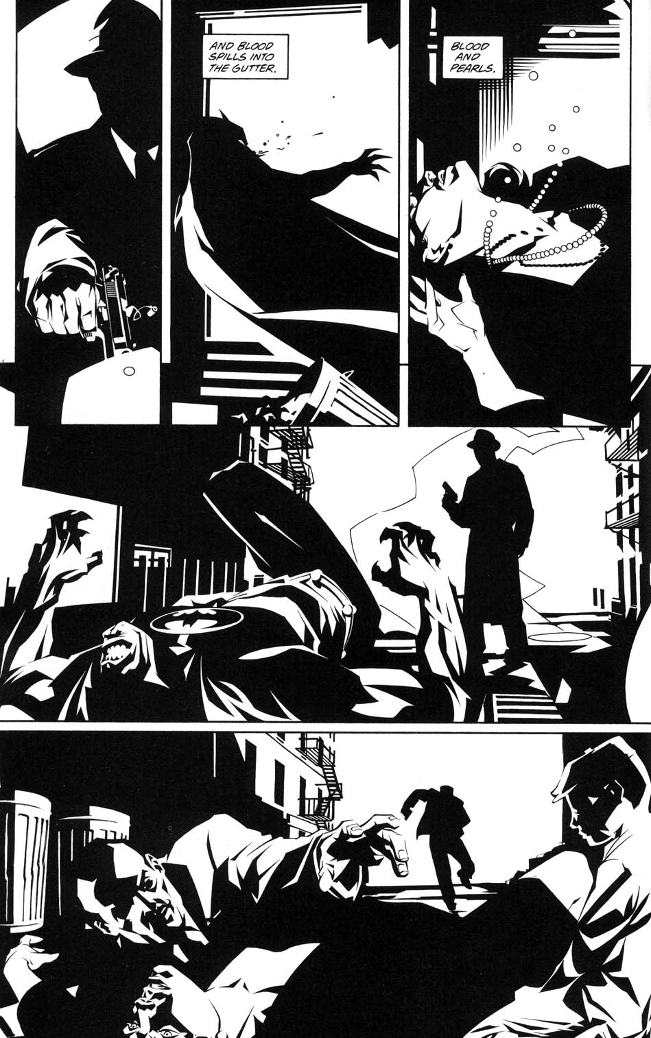 Read online Batman Black and White comic -  Issue #4 - 34