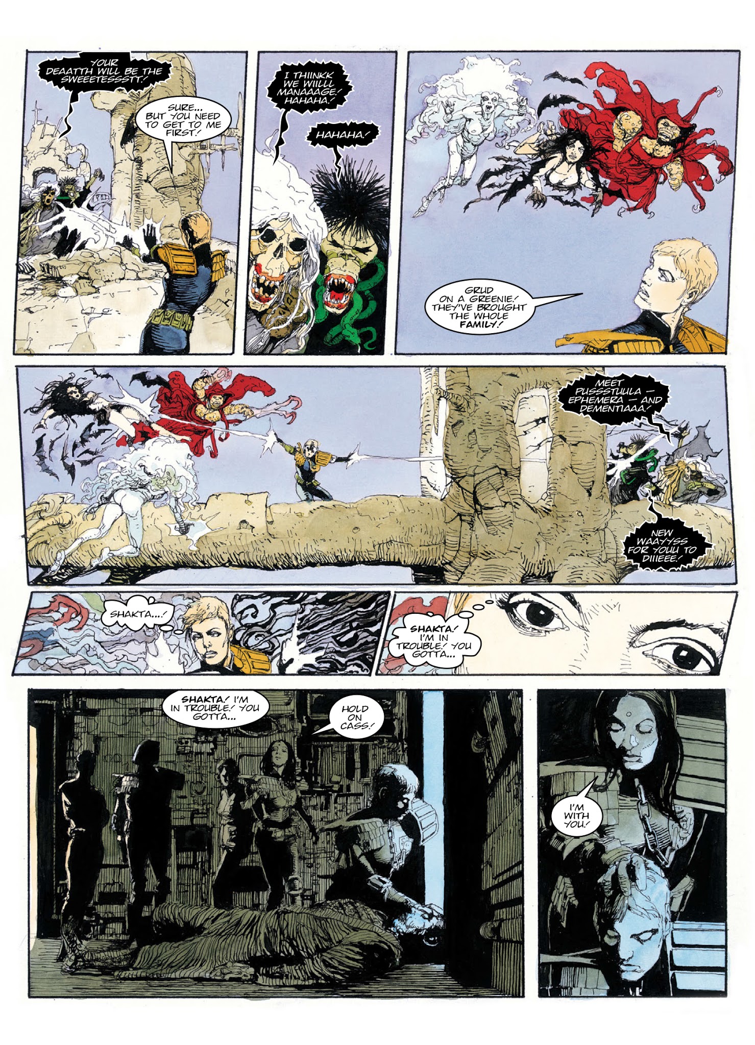 Read online Judge Anderson: The Psi Files comic -  Issue # TPB 5 - 31