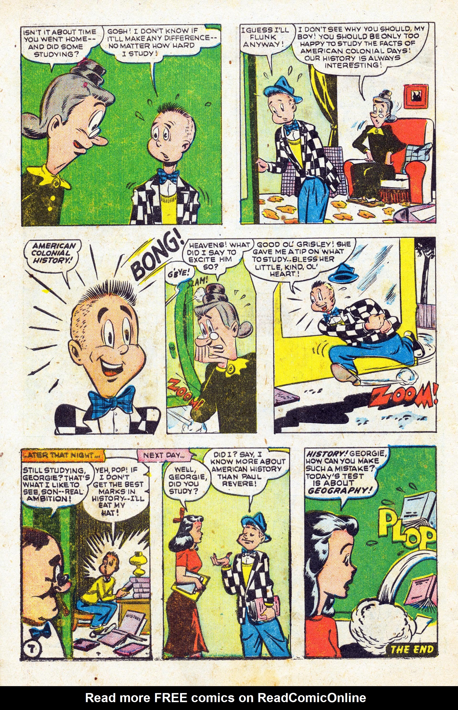 Read online Georgie And Judy Comics comic -  Issue #21 - 48