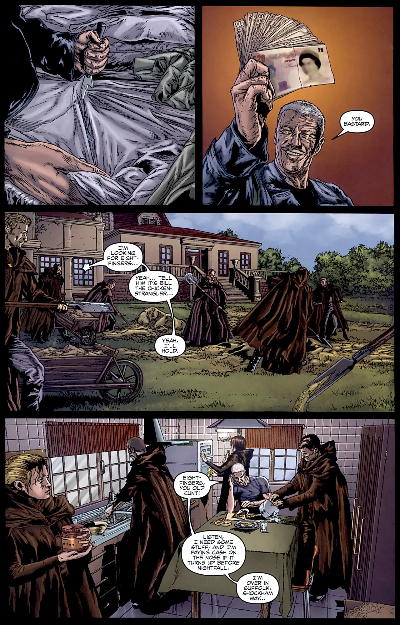 Read online Gravel comic -  Issue #6 - 10