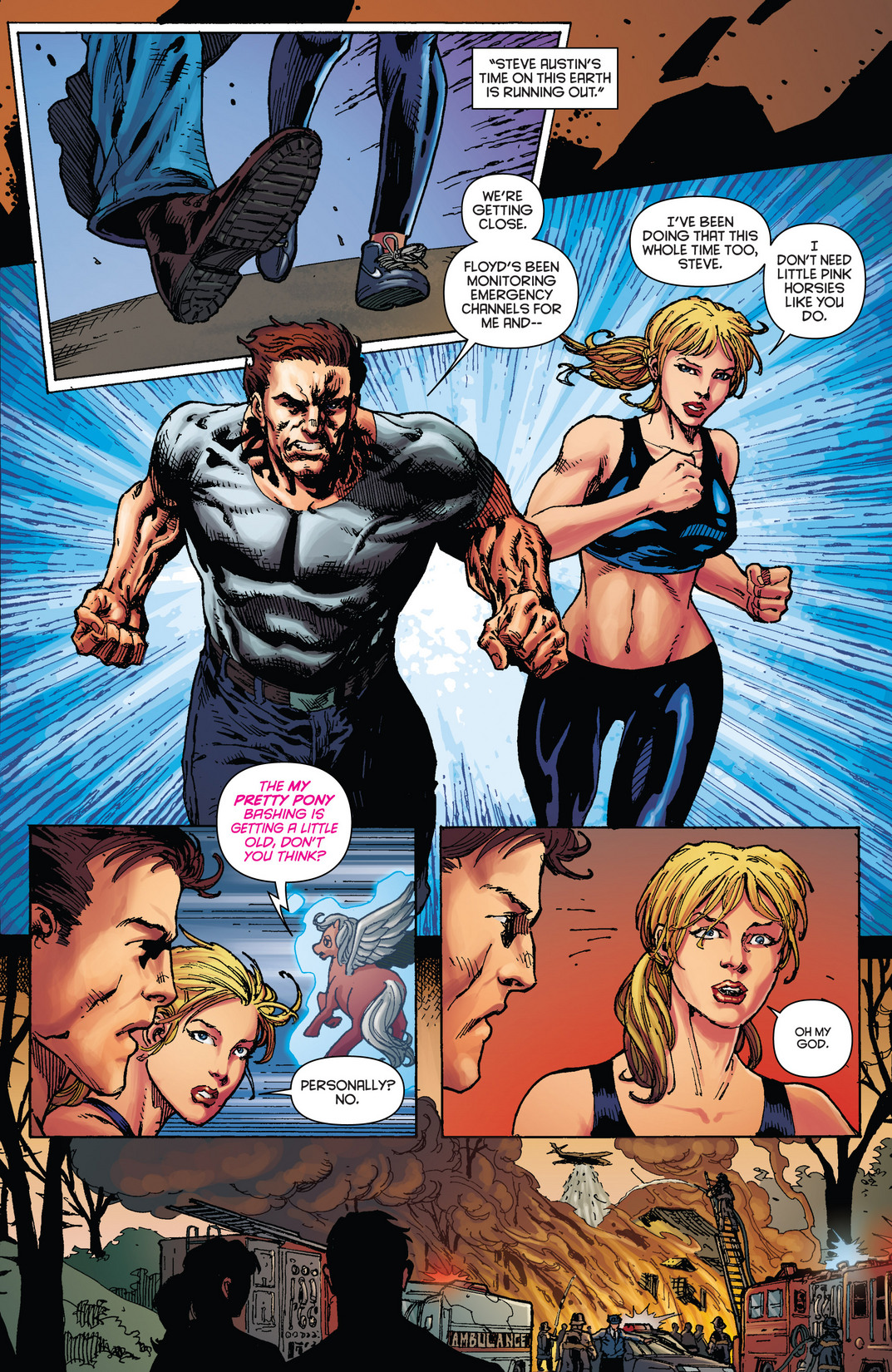 Read online Bionic Man comic -  Issue #25 - 7