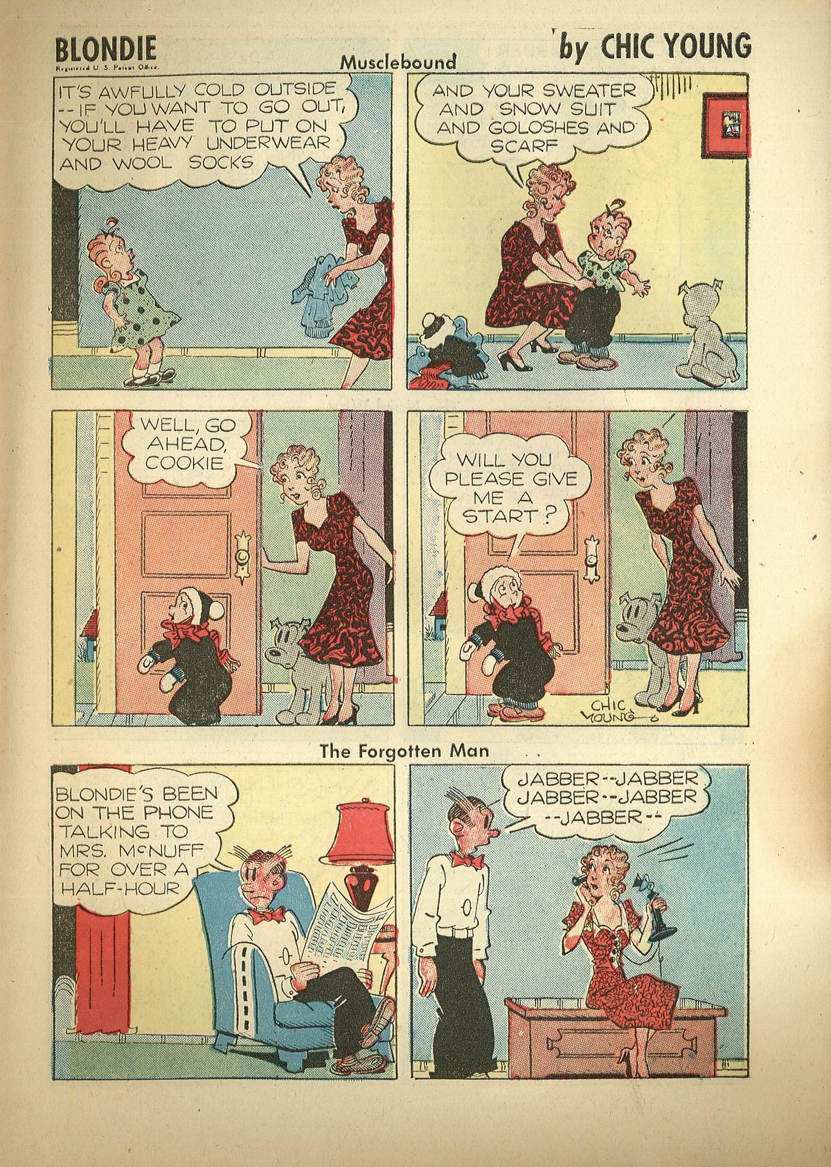Read online Blondie Comics (1947) comic -  Issue #14 - 29