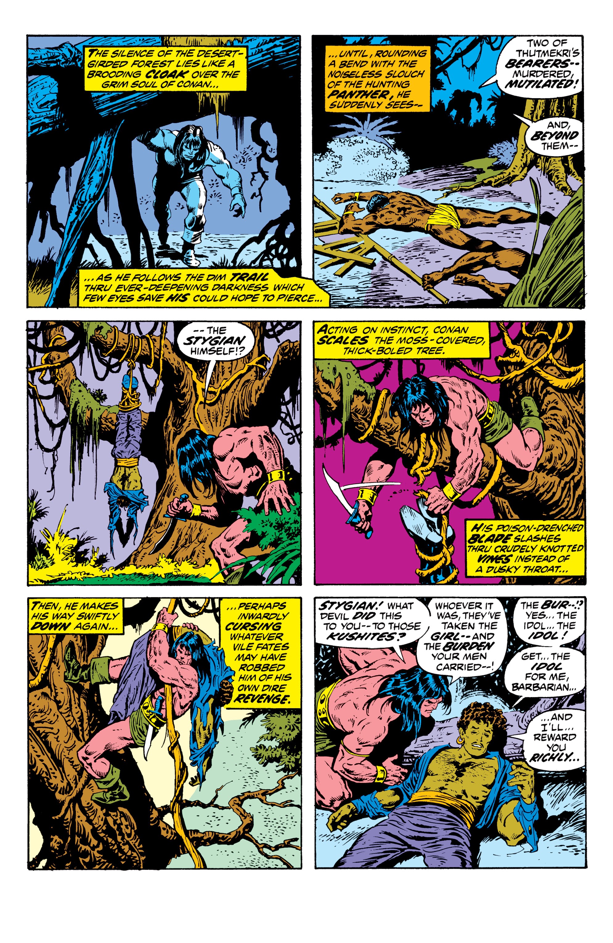 Read online Conan The Barbarian Epic Collection: The Original Marvel Years - The Curse Of The Golden Skull comic -  Issue # TPB (Part 1) - 34