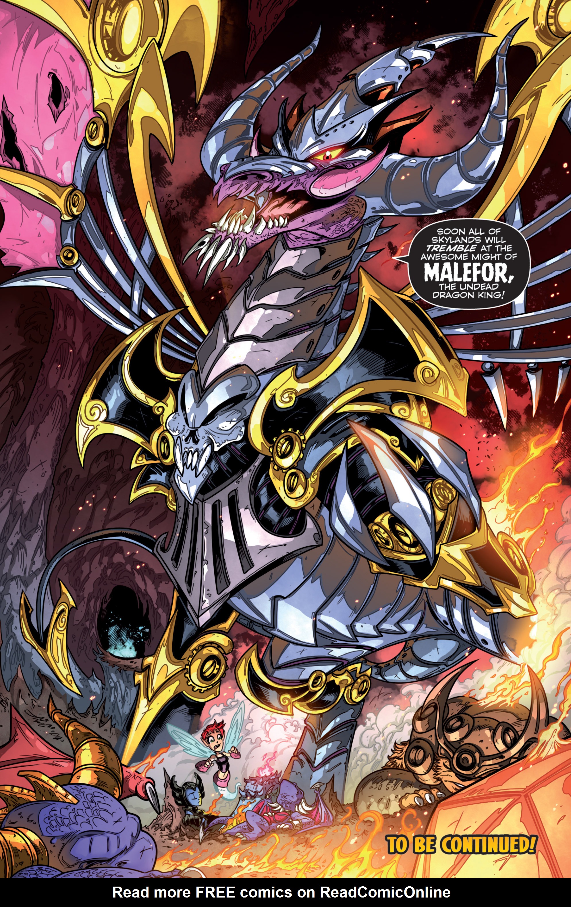 Read online Skylanders comic -  Issue #7 - 18