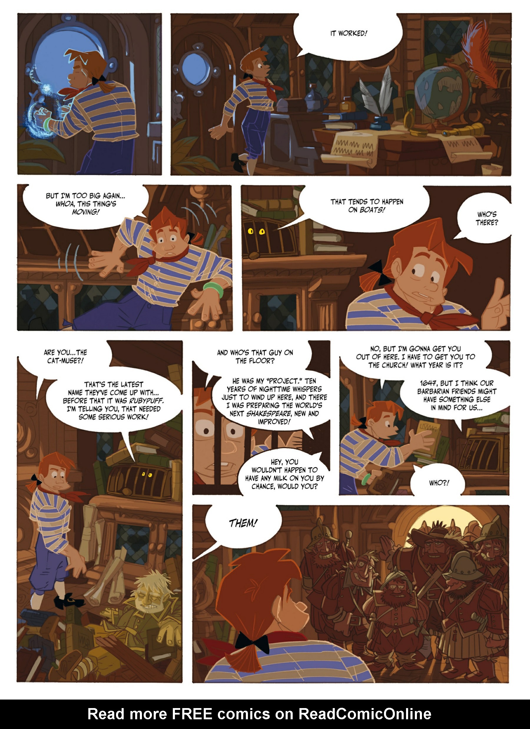 Read online Gregory and the Gargoyles comic -  Issue #2 - 41