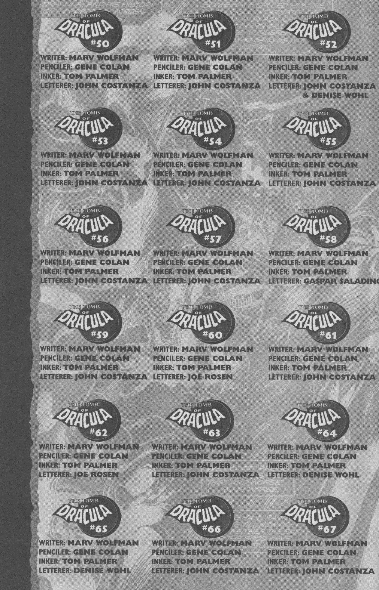 Read online Essential The Tomb of Dracula comic -  Issue # TPB 3 (Part 1) - 2