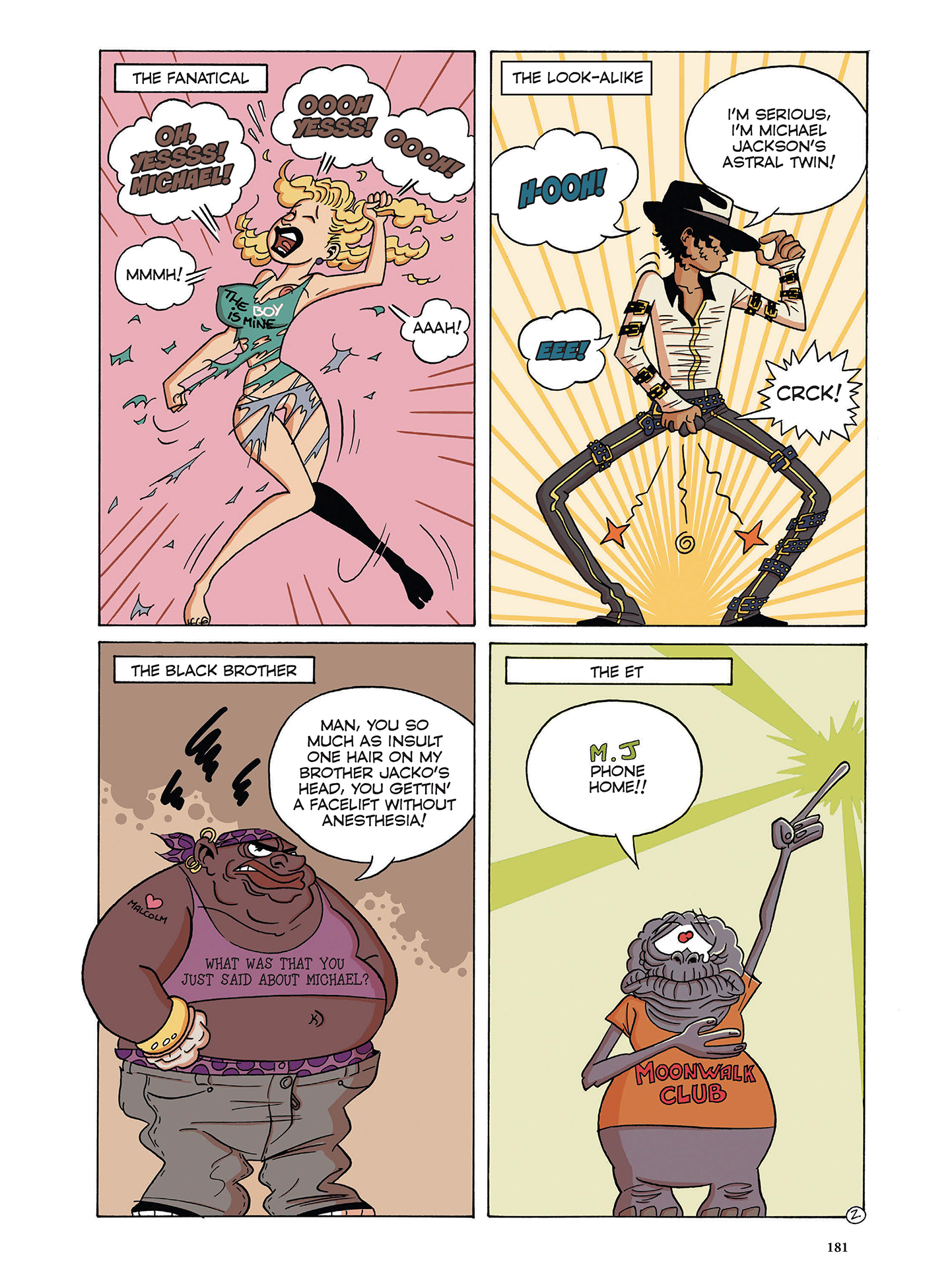 Read online Michael Jackson in Comics comic -  Issue # TPB (Part 2) - 81