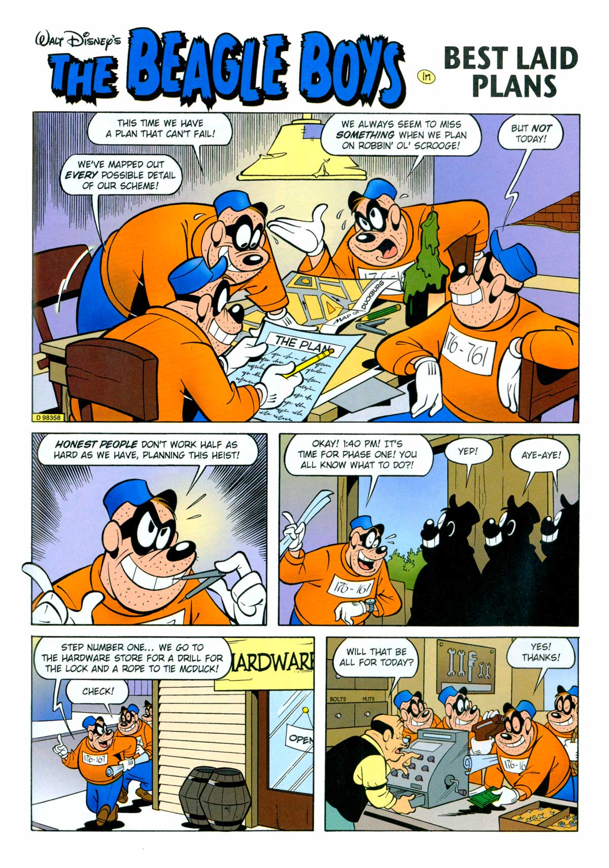 Read online Walt Disney's Comics and Stories comic -  Issue #649 - 63