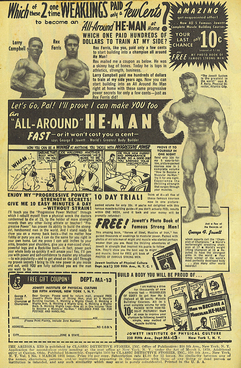 Read online Arizona Kid comic -  Issue #1 - 2