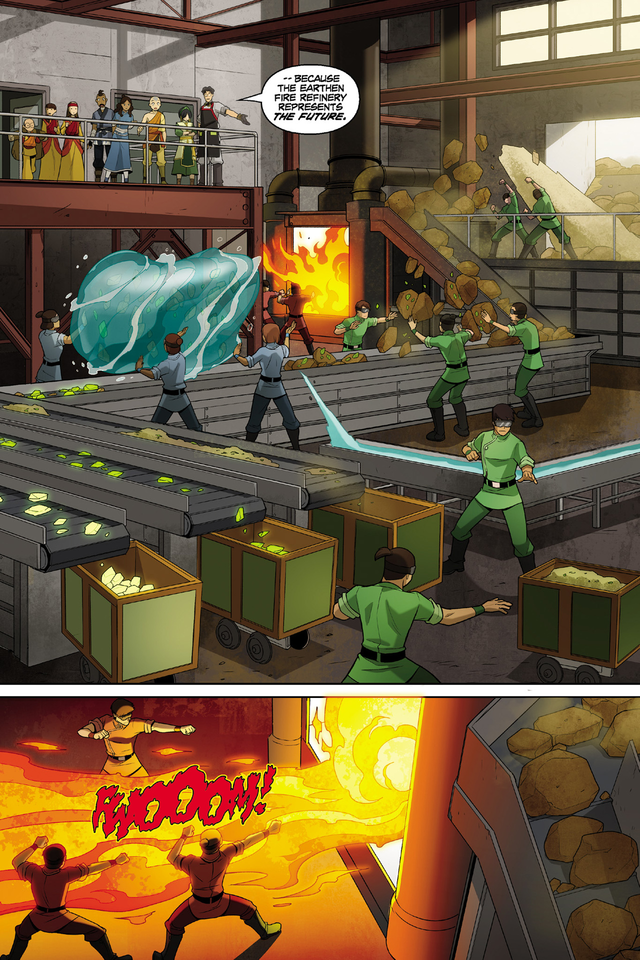 Read online Nickelodeon Avatar: The Last Airbender - The Rift comic -  Issue # Part 1 - 50