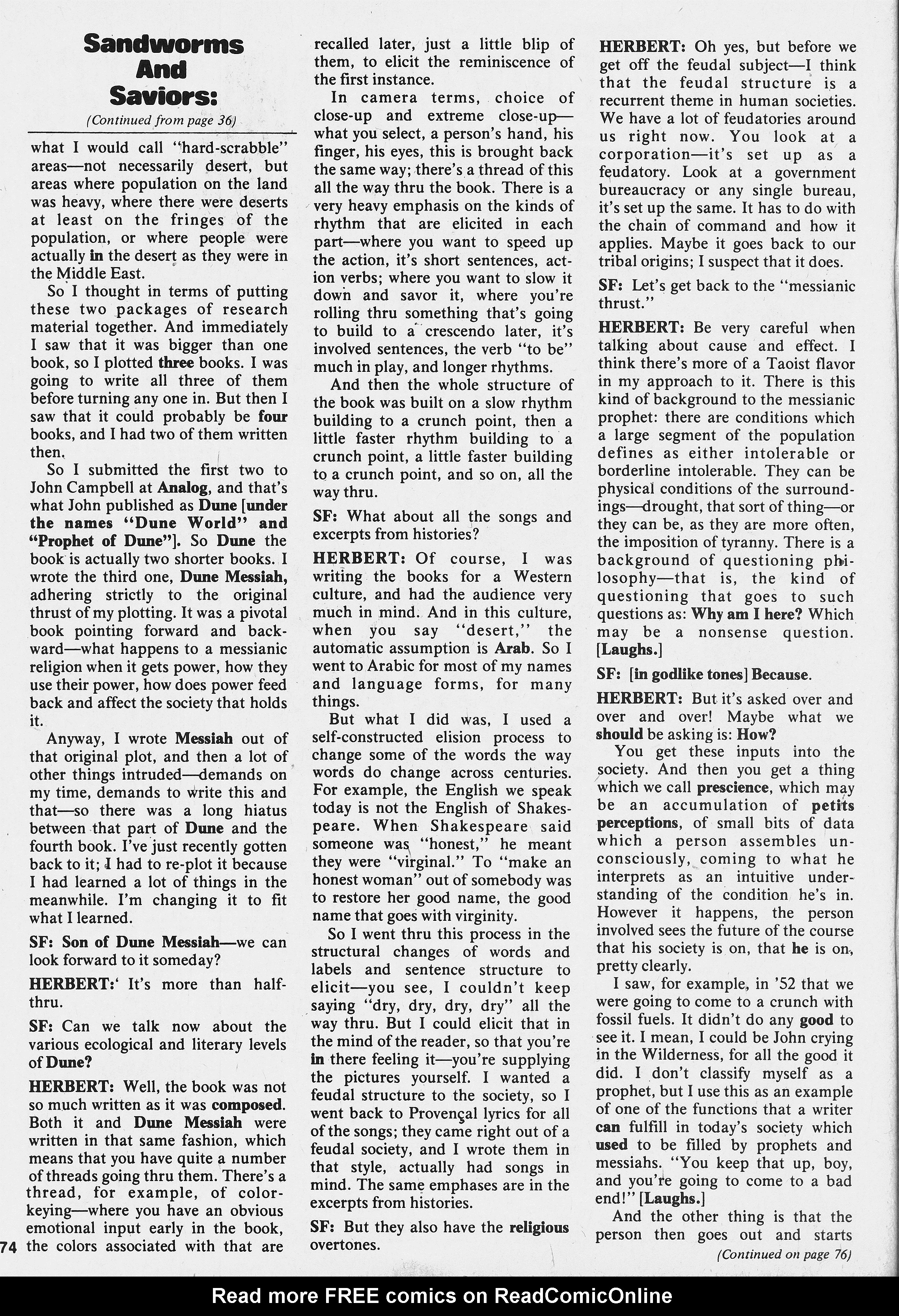 Read online Unknown Worlds of Science Fiction comic -  Issue #3 - 74