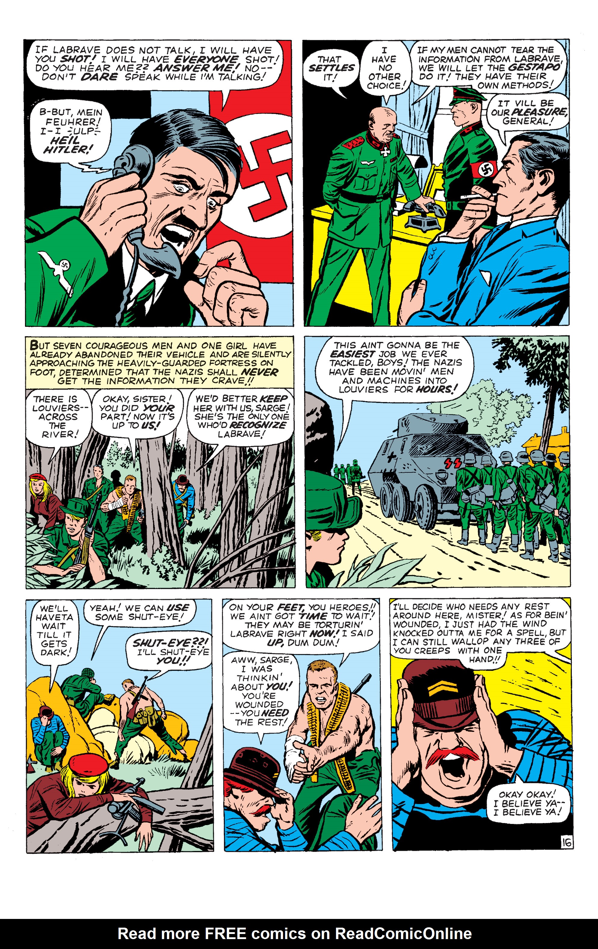 Read online Sgt. Fury Epic Collection: The Howling Commandos comic -  Issue # TPB 1 (Part 1) - 22