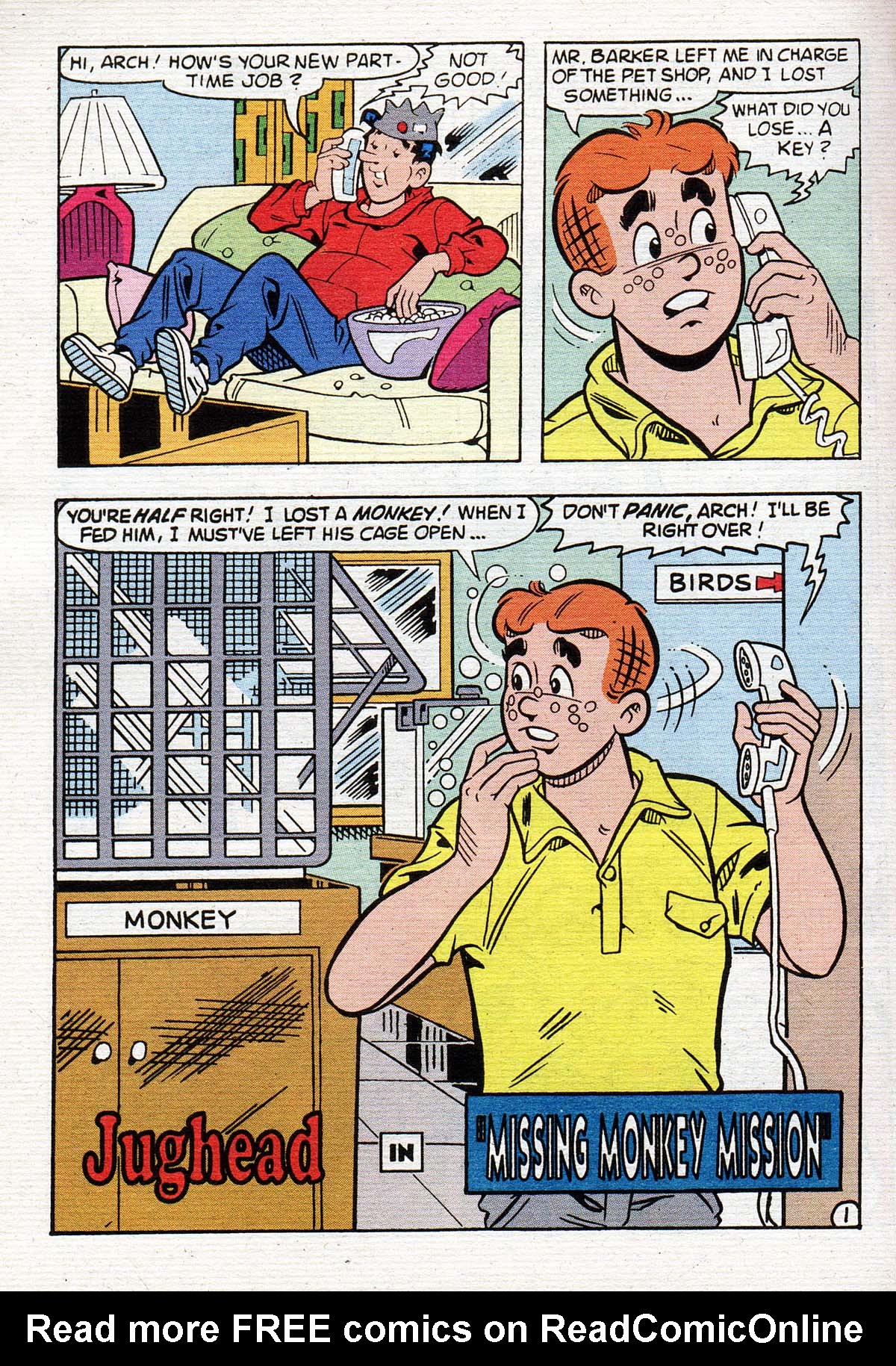 Read online Jughead's Double Digest Magazine comic -  Issue #94 - 113