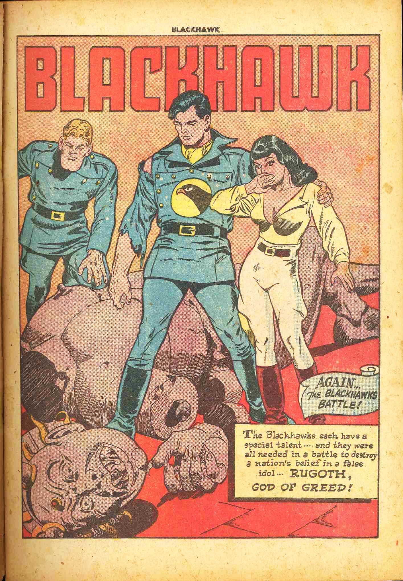 Read online Blackhawk (1957) comic -  Issue #20 - 4
