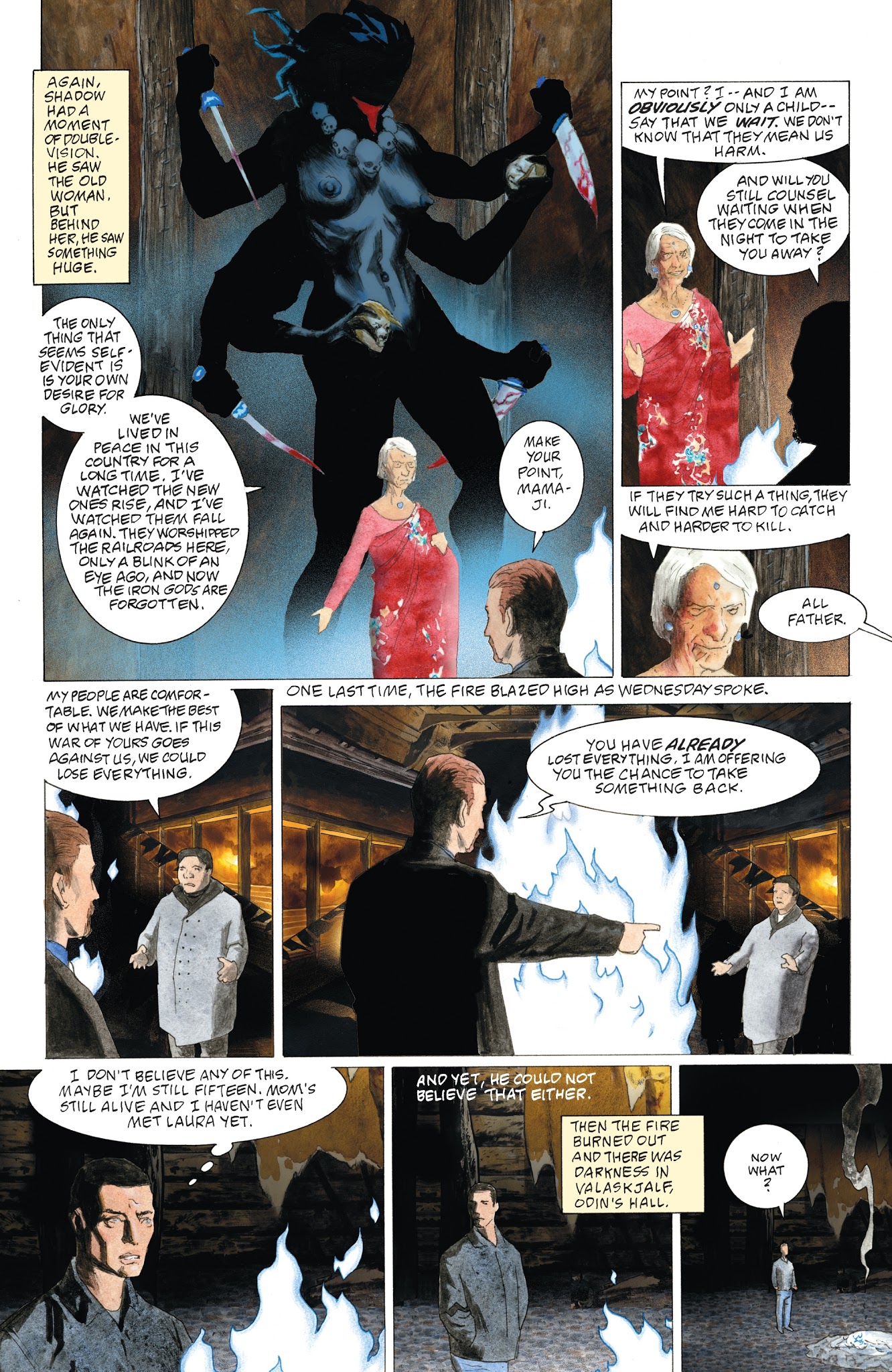 Read online American Gods: Shadows comic -  Issue #6 - 15
