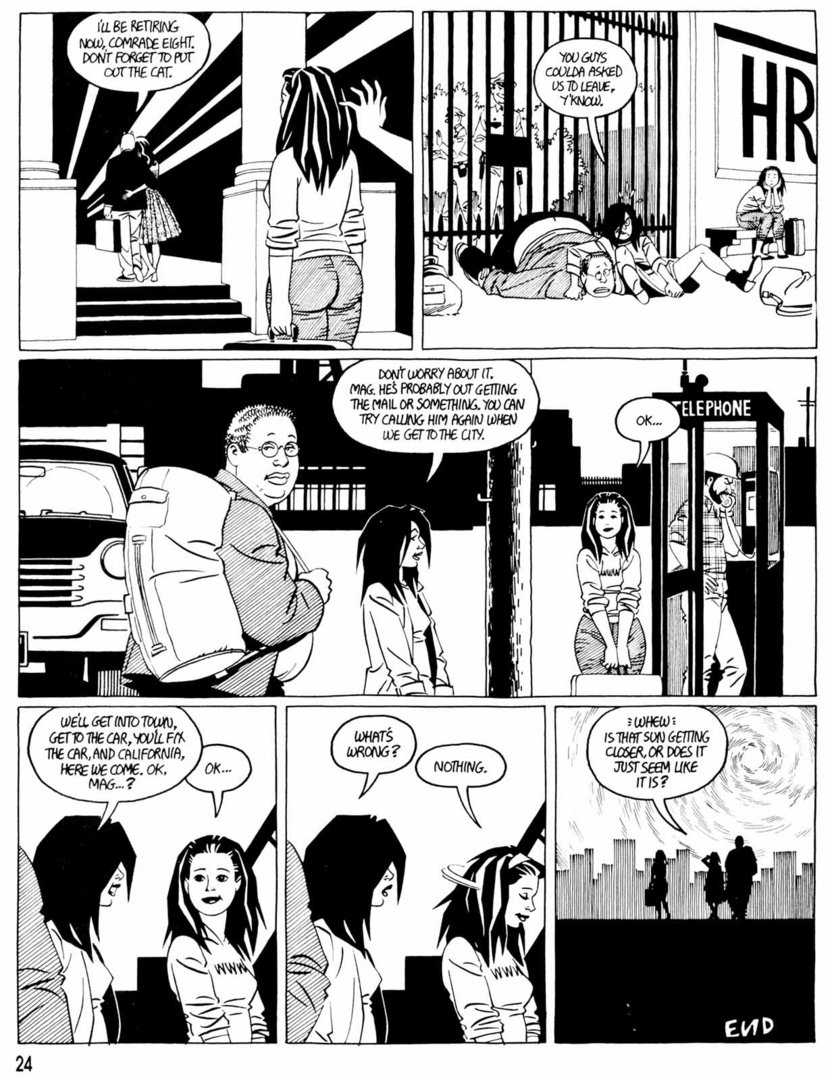 Read online Love and Rockets (1982) comic -  Issue #30 - 27