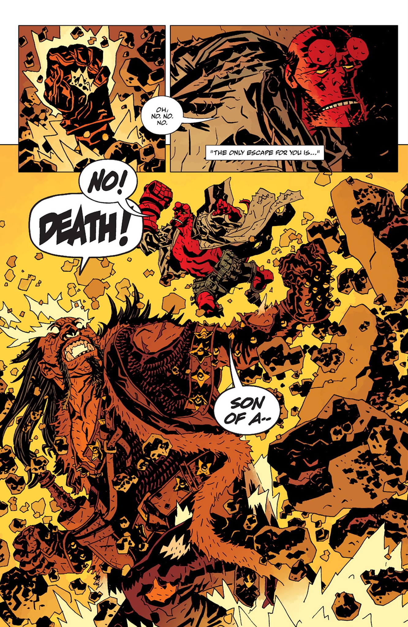 Read online Hellboy: Darkness Calls comic -  Issue # TPB - 137