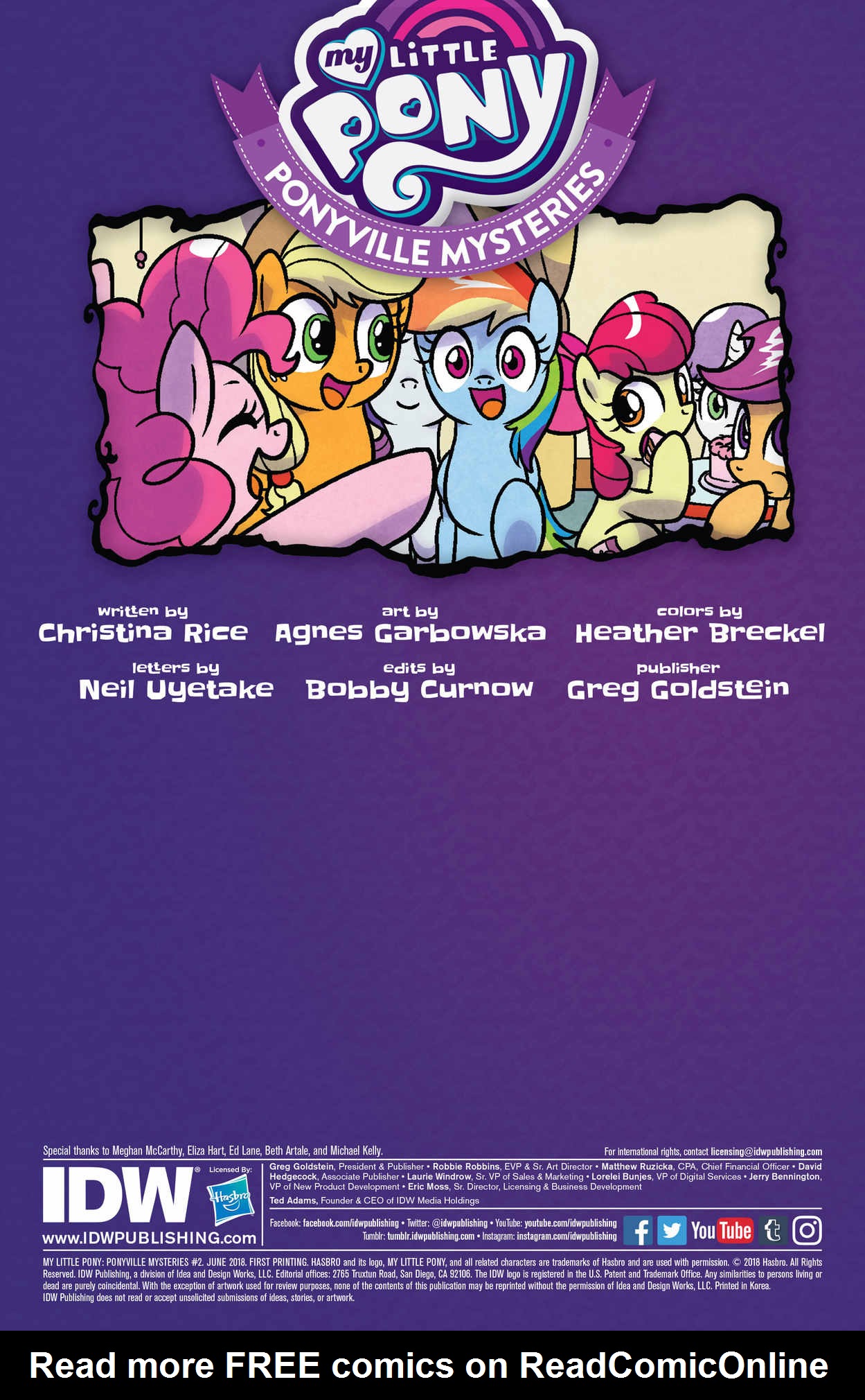 Read online My Little Pony: Ponyville Mysteries comic -  Issue #2 - 2
