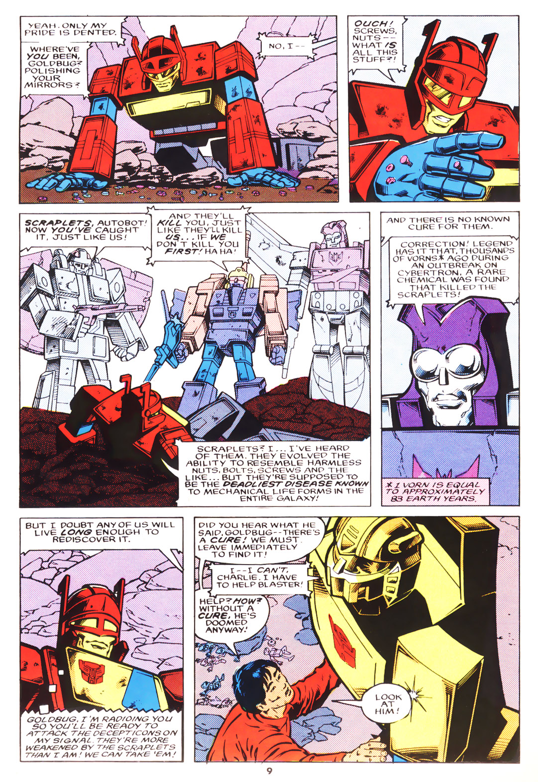 Read online The Transformers (UK) comic -  Issue #124 - 9