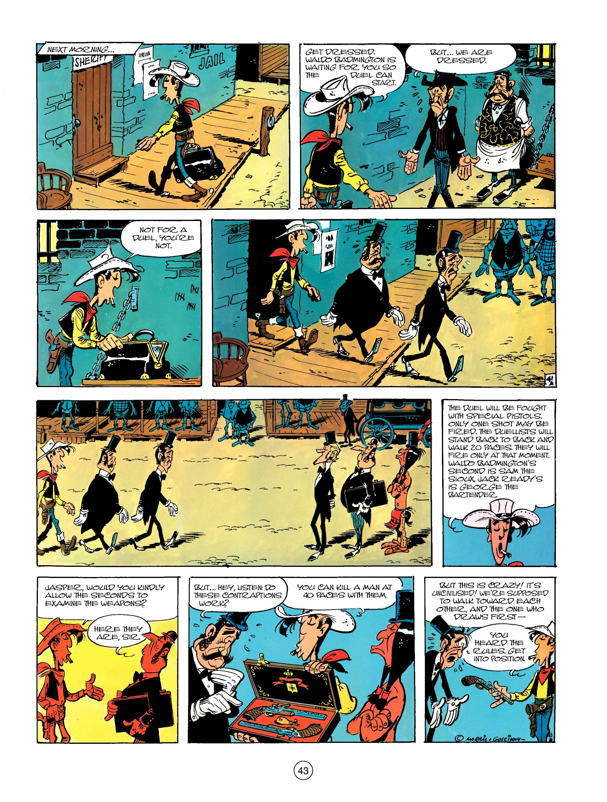 Read online A Lucky Luke Adventure comic -  Issue #13 - 43